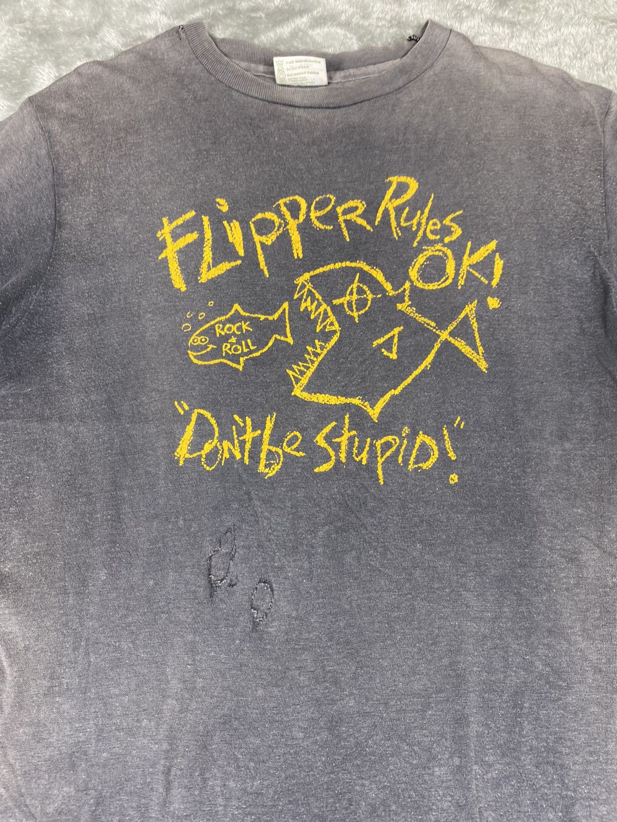 Band Tees Vintage 80’s Flipper Band Size US M / EU 48-50 / 2 - 2 Thumbnail