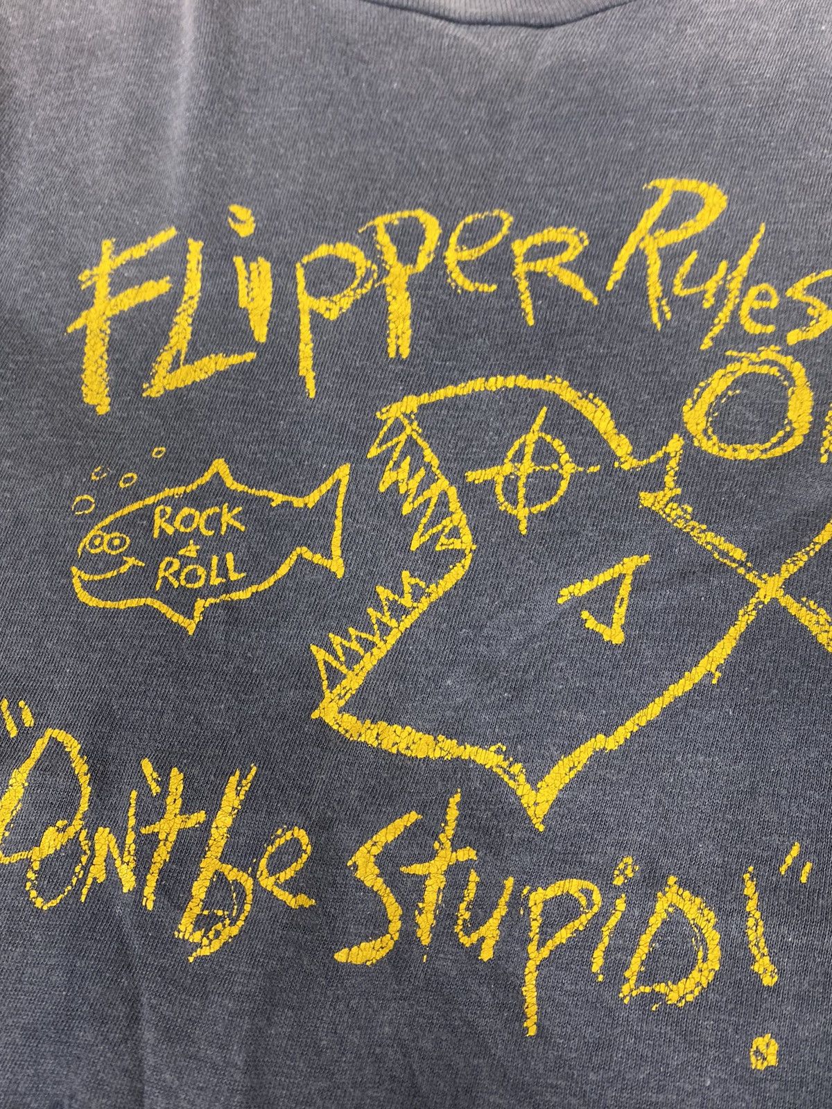 Band Tees Vintage 80’s Flipper Band Size US M / EU 48-50 / 2 - 6 Thumbnail