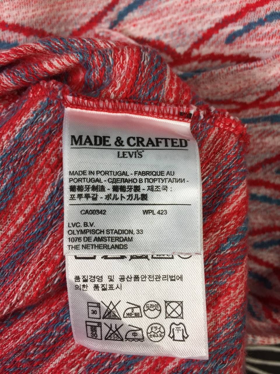 Levi's Vtg Levi's LVC Made & Crafted Pocket Tee Size US M / EU 48-50 / 2 - 7 Thumbnail