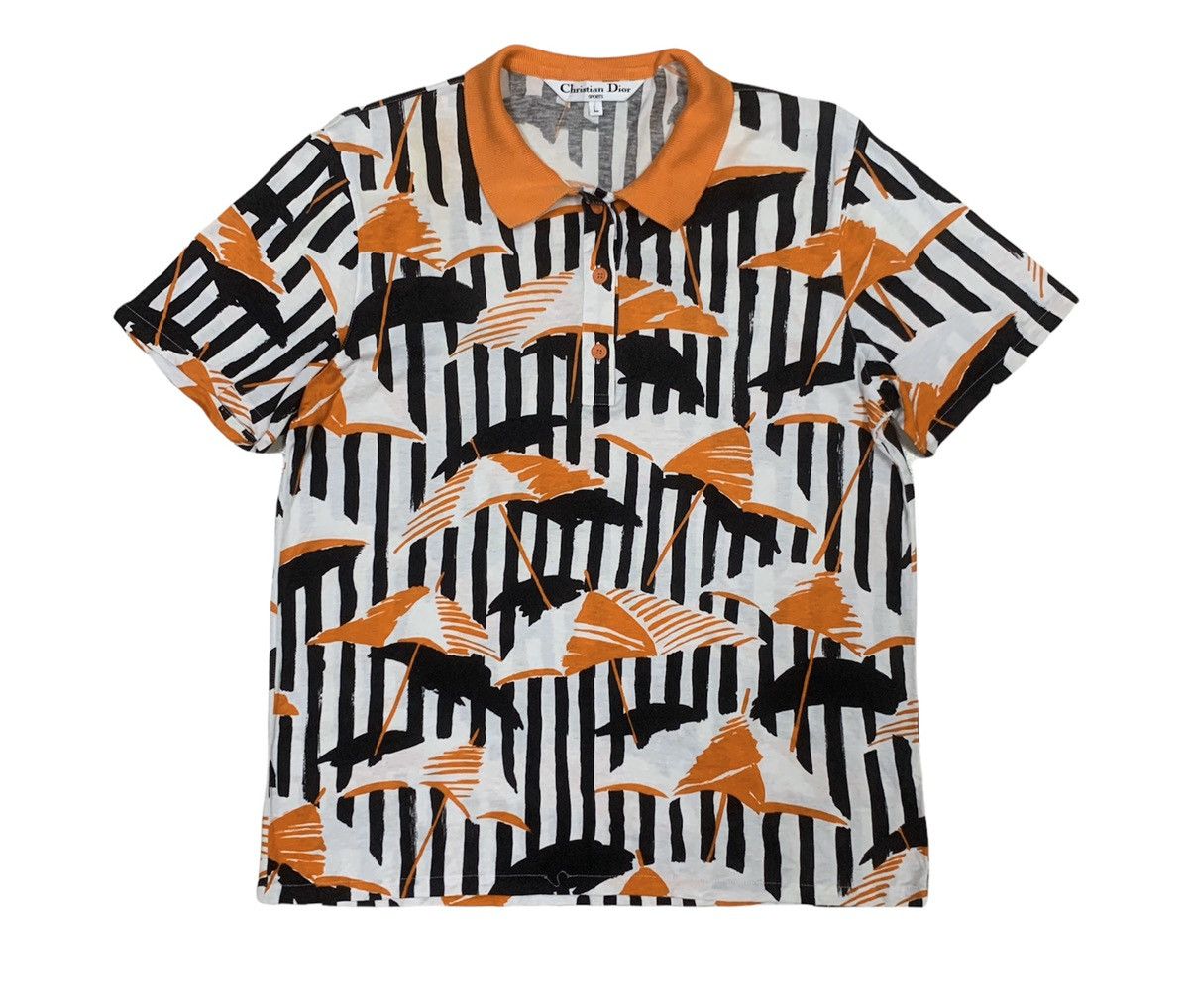 Christian Dior Monsieur LASTDROP🔥CHRISTIAN DIOR SPORTS Polos Shirt x Rare Design Size US L / EU 52-54 / 3 - 1 Thumbnail