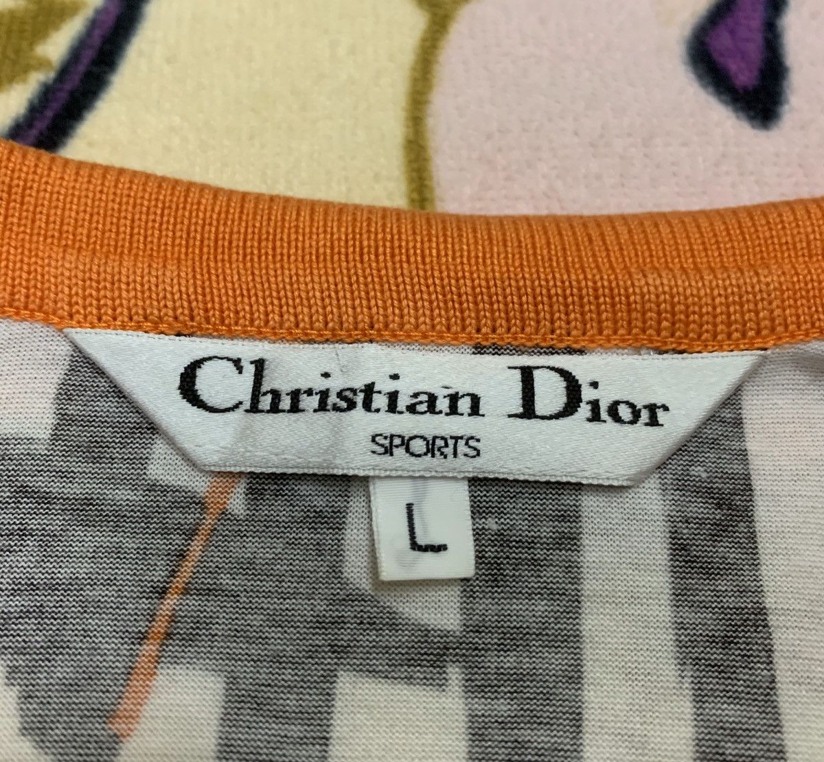 Christian Dior Monsieur LASTDROP🔥CHRISTIAN DIOR SPORTS Polos Shirt x Rare Design Size US L / EU 52-54 / 3 - 6 Thumbnail