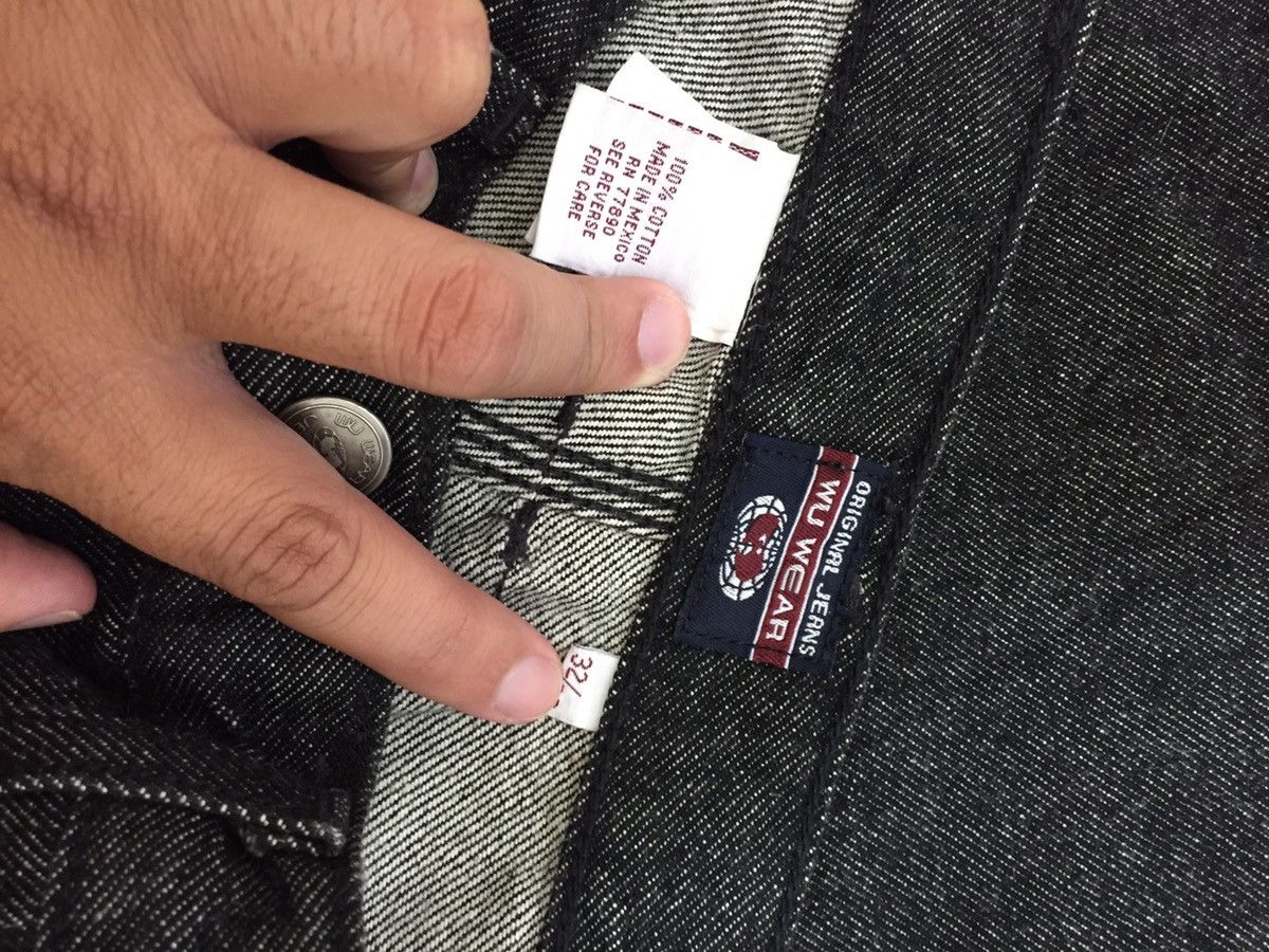 JNCO Baggy Wu tang Wu wear like jnco jean with side pocket Size US 32 / EU 48 - 7 Thumbnail