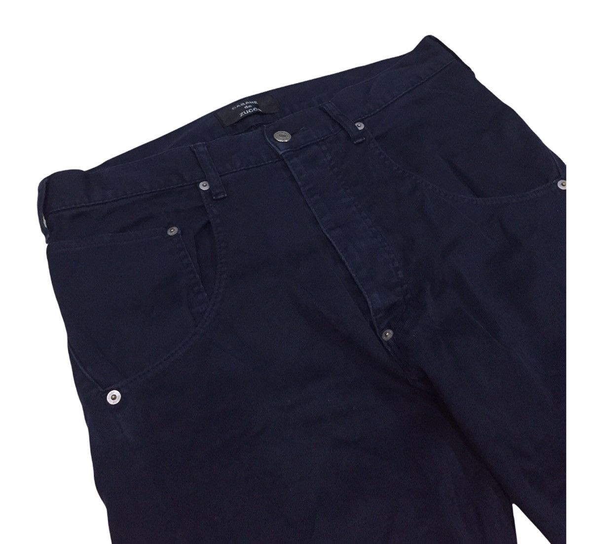 Fendi Flare Cabane De Zucca Dark Blue casual pant like Fendi Size US 33 - 1 Thumbnail