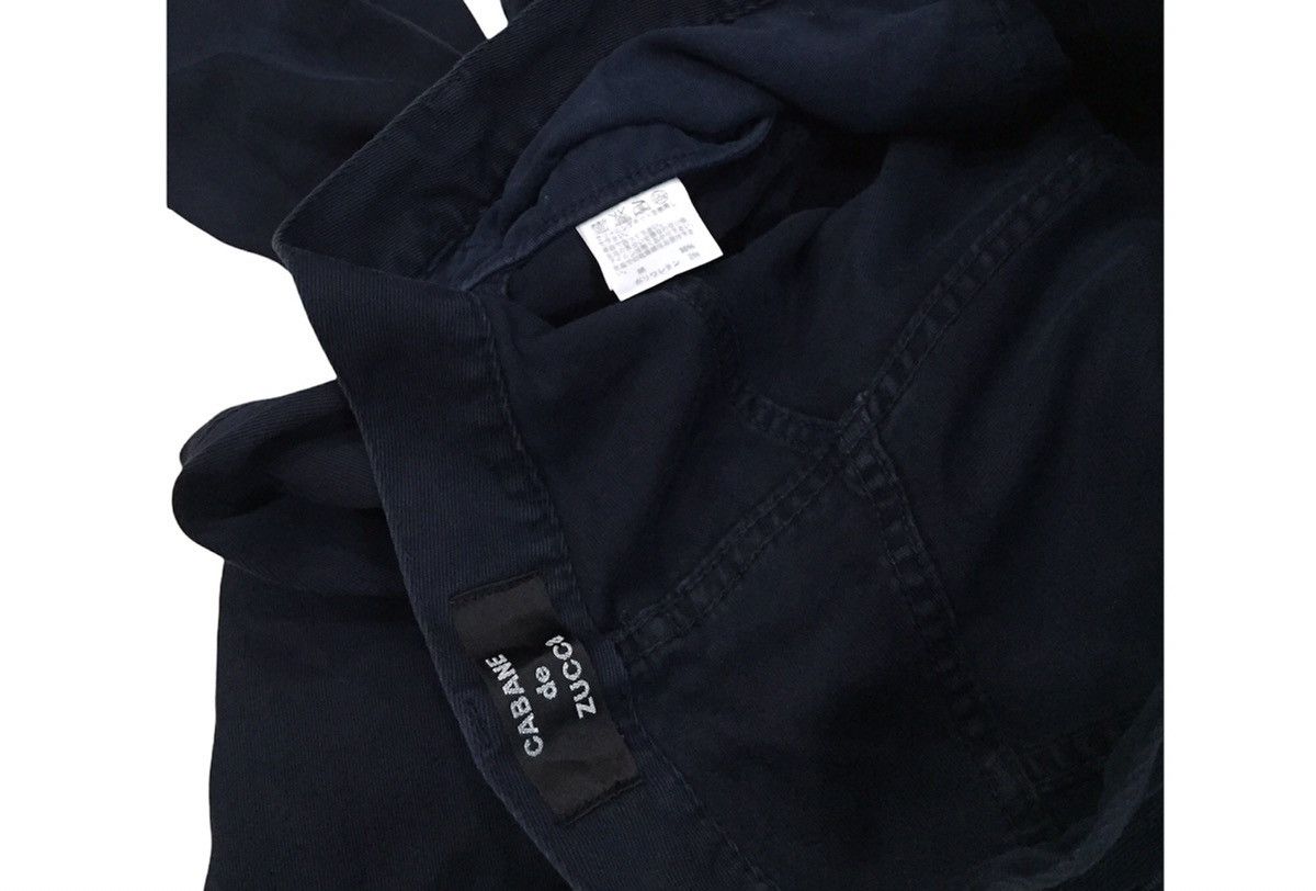 Fendi Flare Cabane De Zucca Dark Blue casual pant like Fendi Size US 33 - 9 Thumbnail