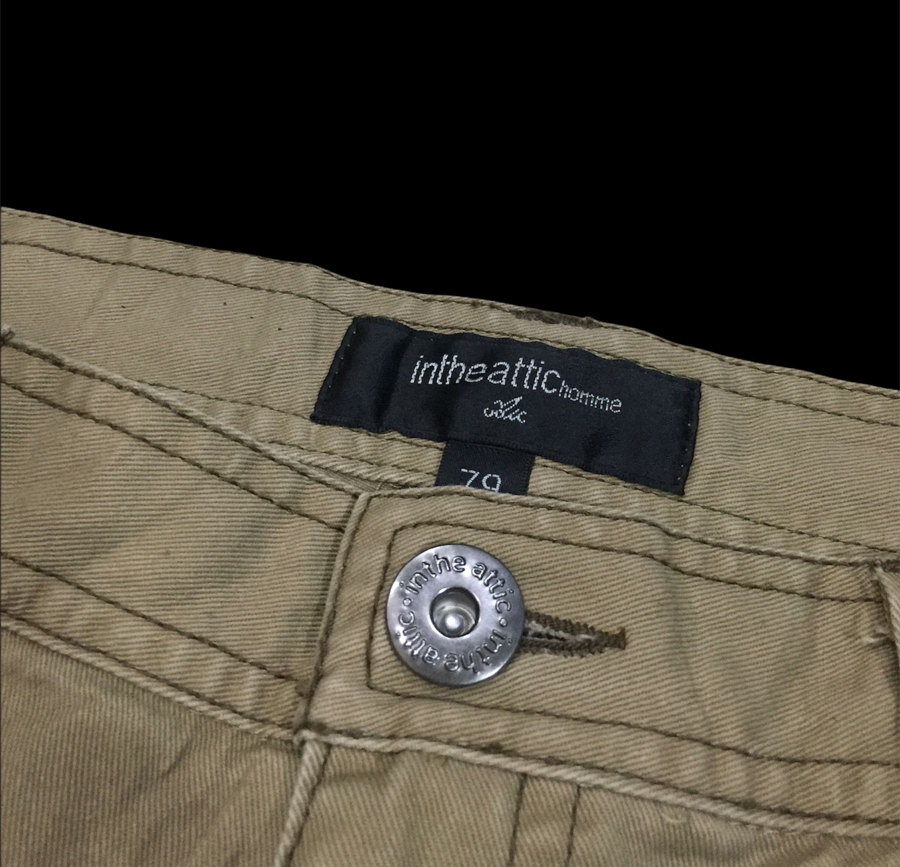 In The Attic Japan In the attic Bush Military cargo pocket mad punk pant Size US 34 / EU 50 - 4 Thumbnail