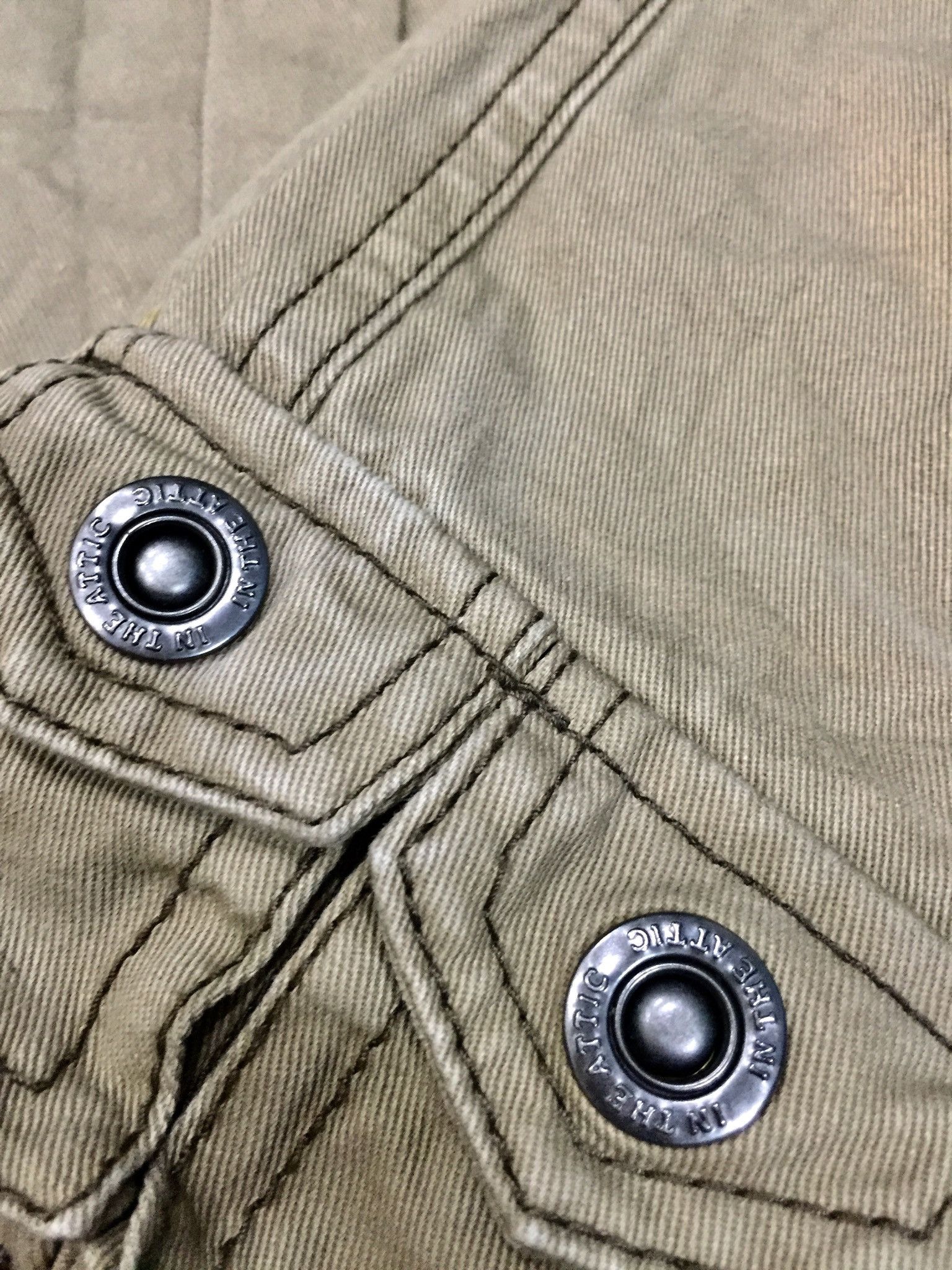 In The Attic Japan In the attic Bush Military cargo pocket mad punk pant Size US 34 / EU 50 - 8 Thumbnail