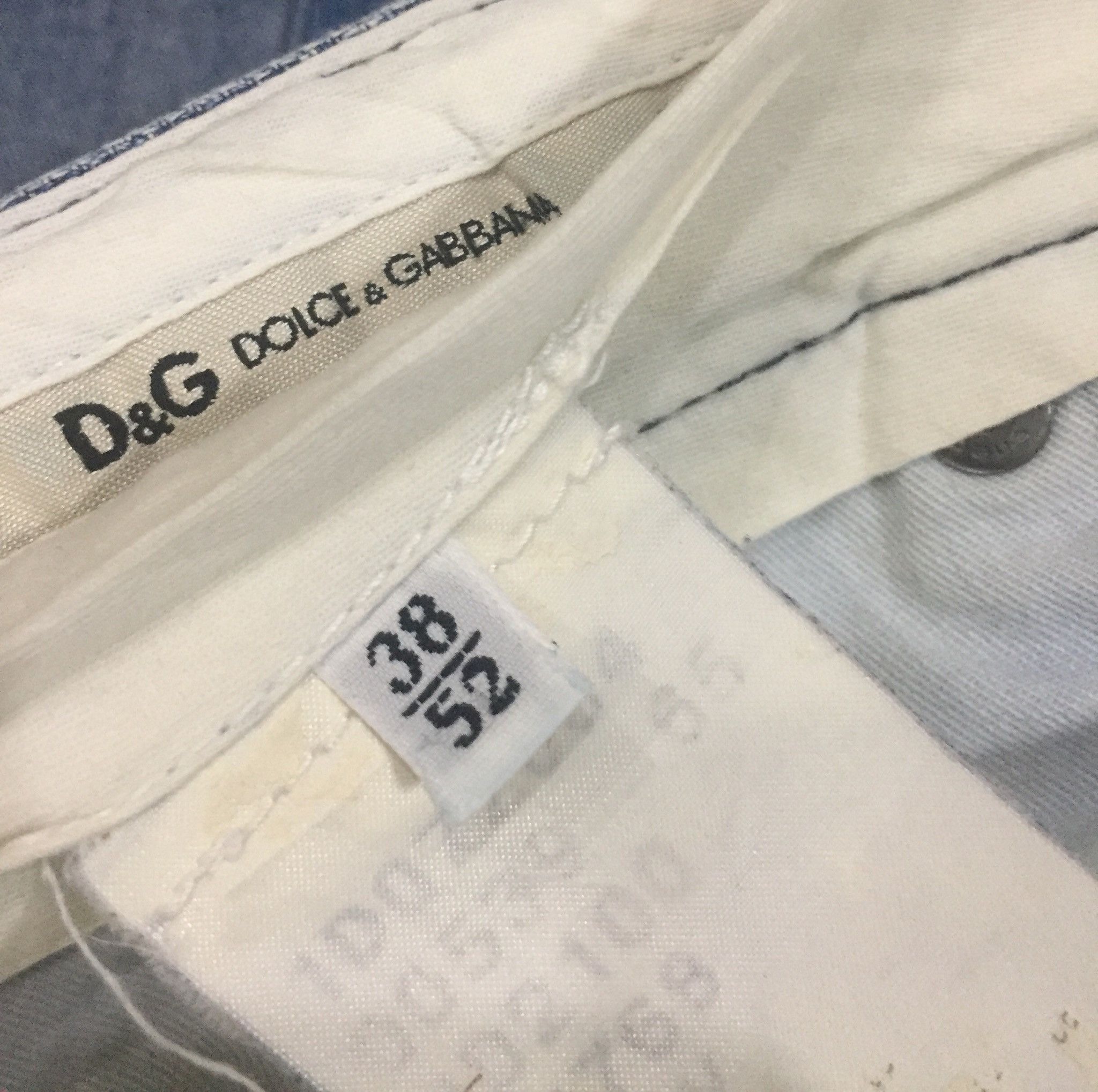 Dolce & Gabbana Designer Distressed D&G Dolce & Gabbana Pant Jean Size US 38 / EU 54 - 13 Thumbnail