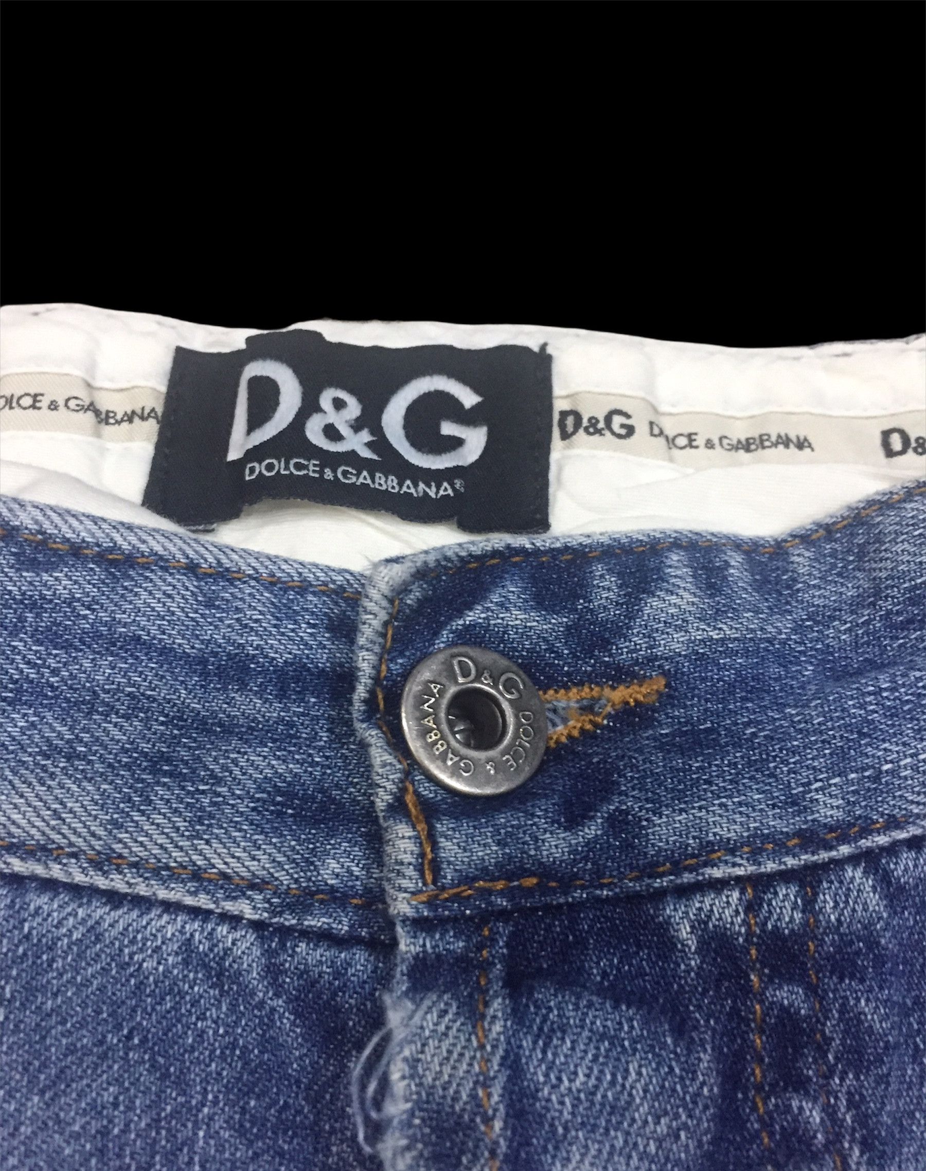 Dolce & Gabbana Designer Distressed D&G Dolce & Gabbana Pant Jean Size US 38 / EU 54 - 9 Thumbnail