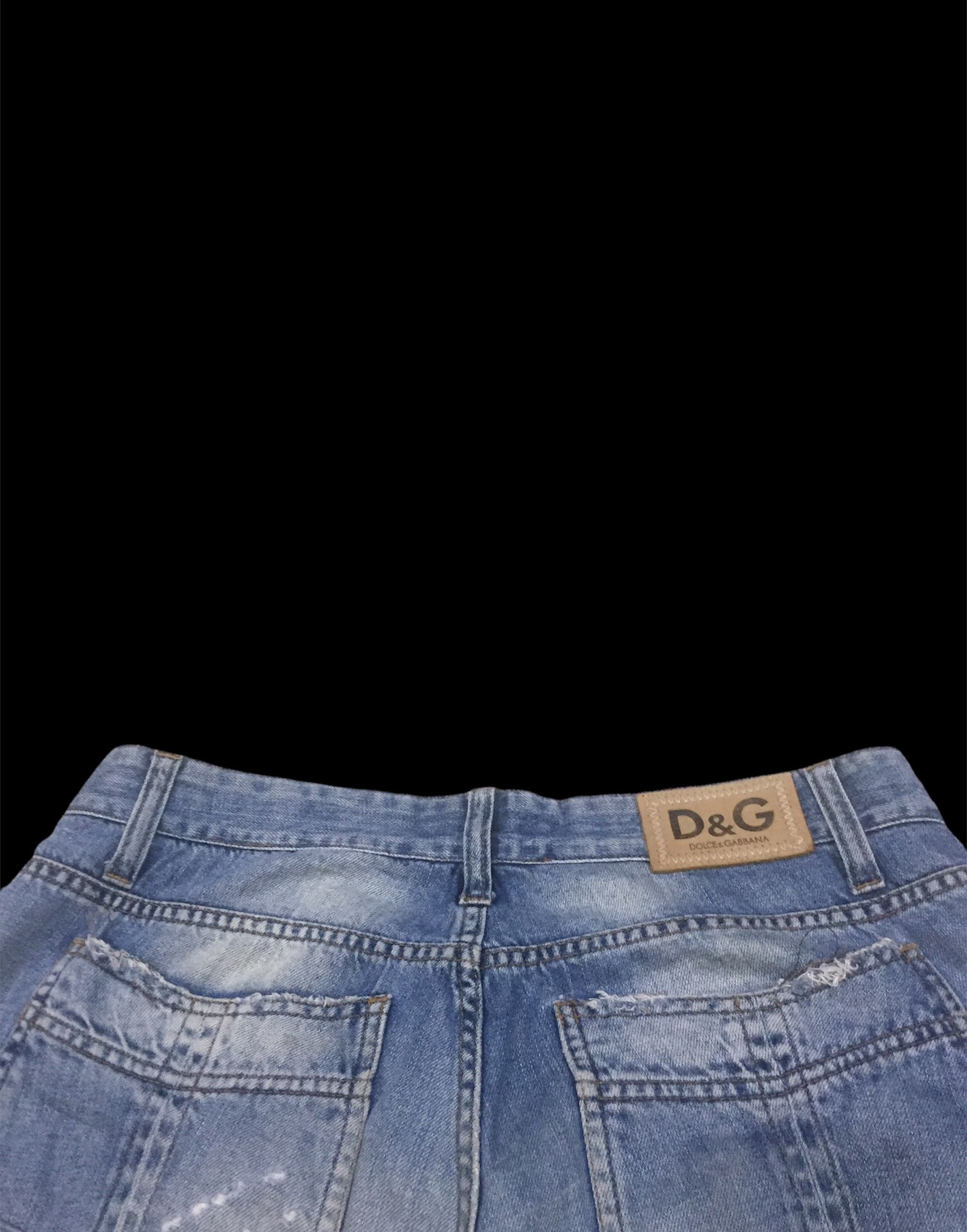 Dolce & Gabbana Designer Distressed D&G Dolce & Gabbana Pant Jean Size US 38 / EU 54 - 16 Thumbnail