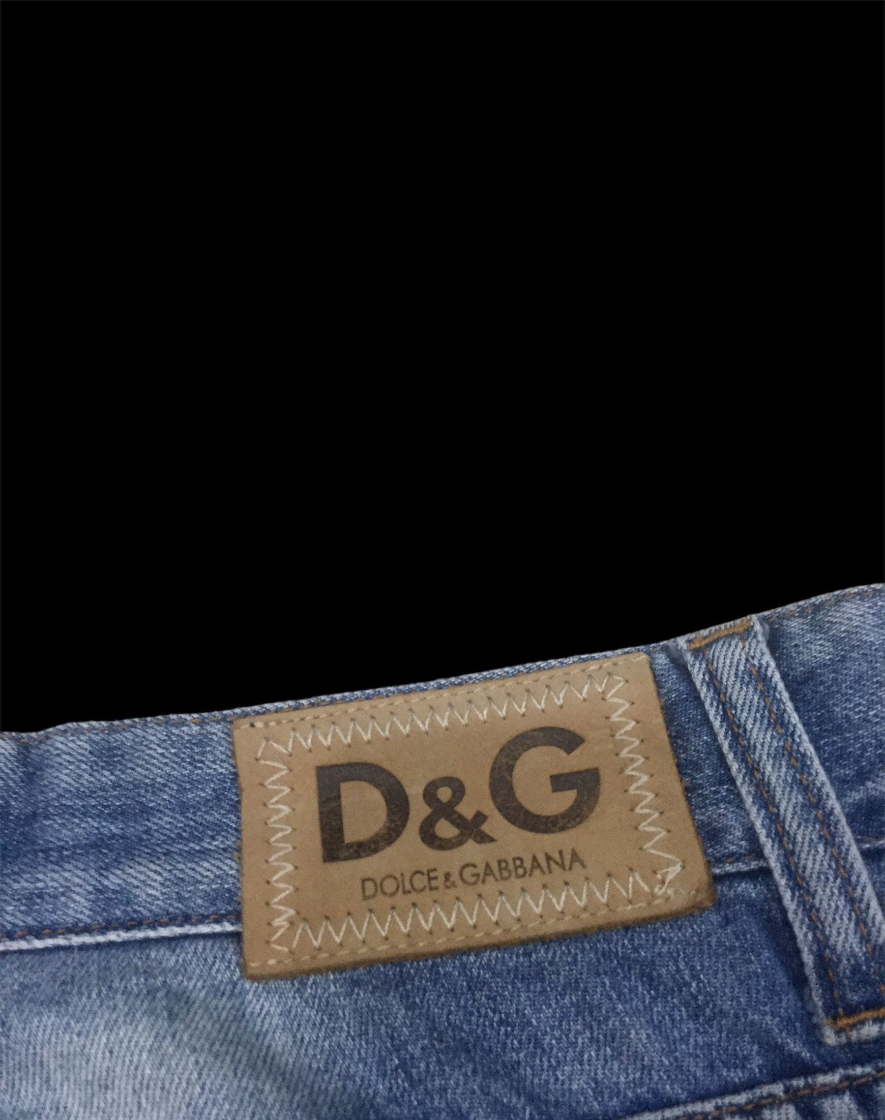 Dolce & Gabbana Designer Distressed D&G Dolce & Gabbana Pant Jean Size US 38 / EU 54 - 15 Thumbnail