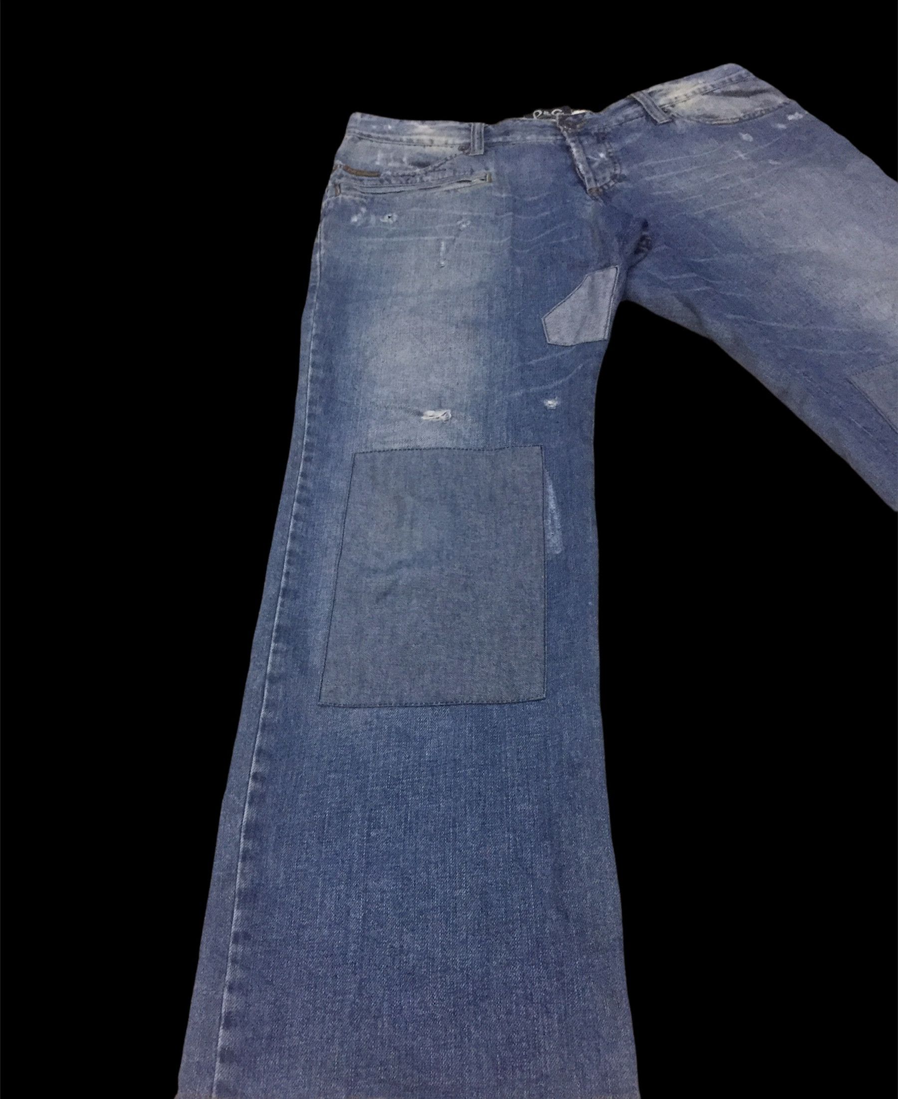 Dolce & Gabbana Designer Distressed D&G Dolce & Gabbana Pant Jean Size US 38 / EU 54 - 5 Thumbnail
