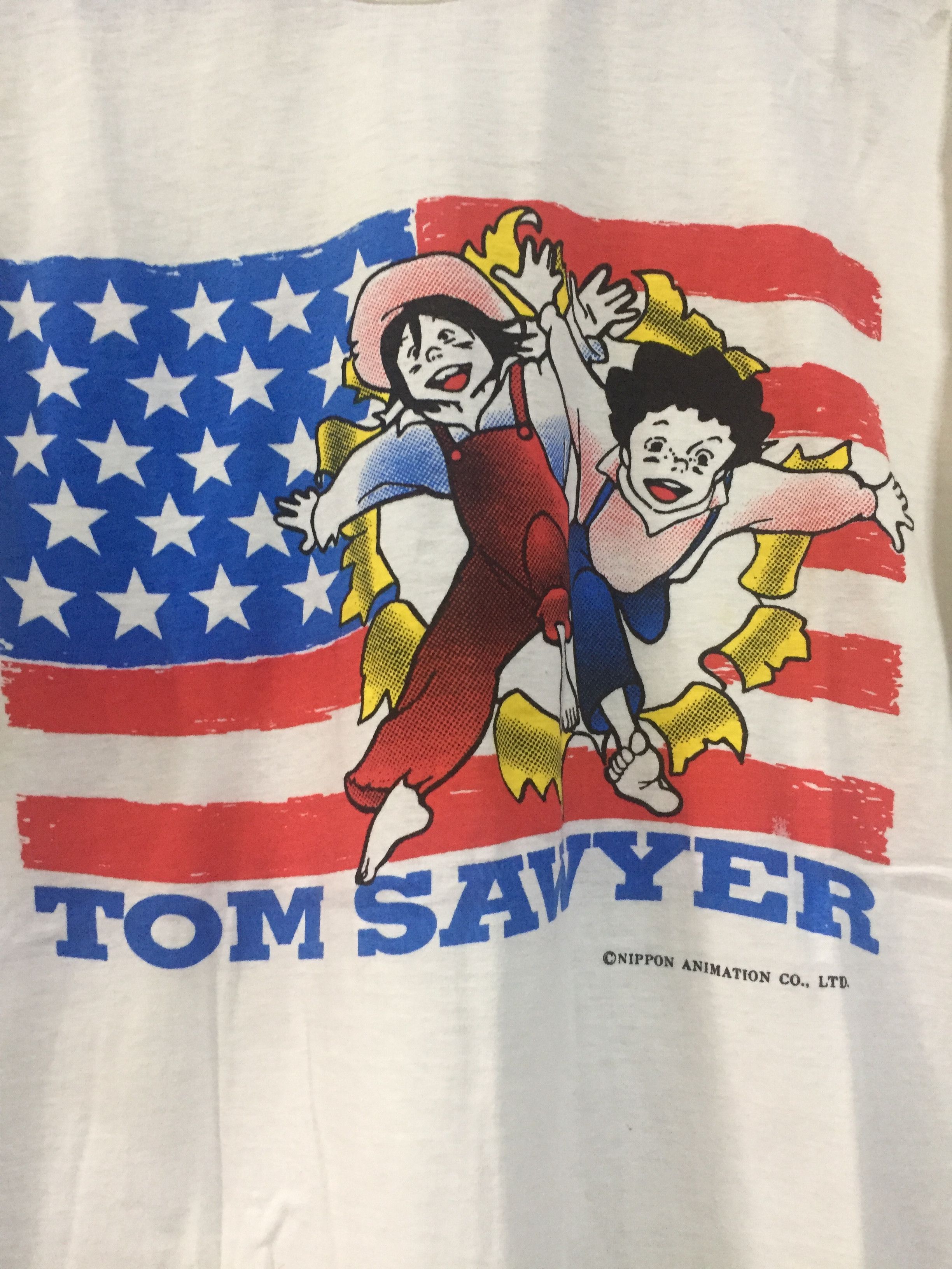 Cartoon Network × Vintage Vintage usa pride Tom Sawyer cartoon by banpresto Japan Size US M / EU 48-50 / 2 - 3 Thumbnail