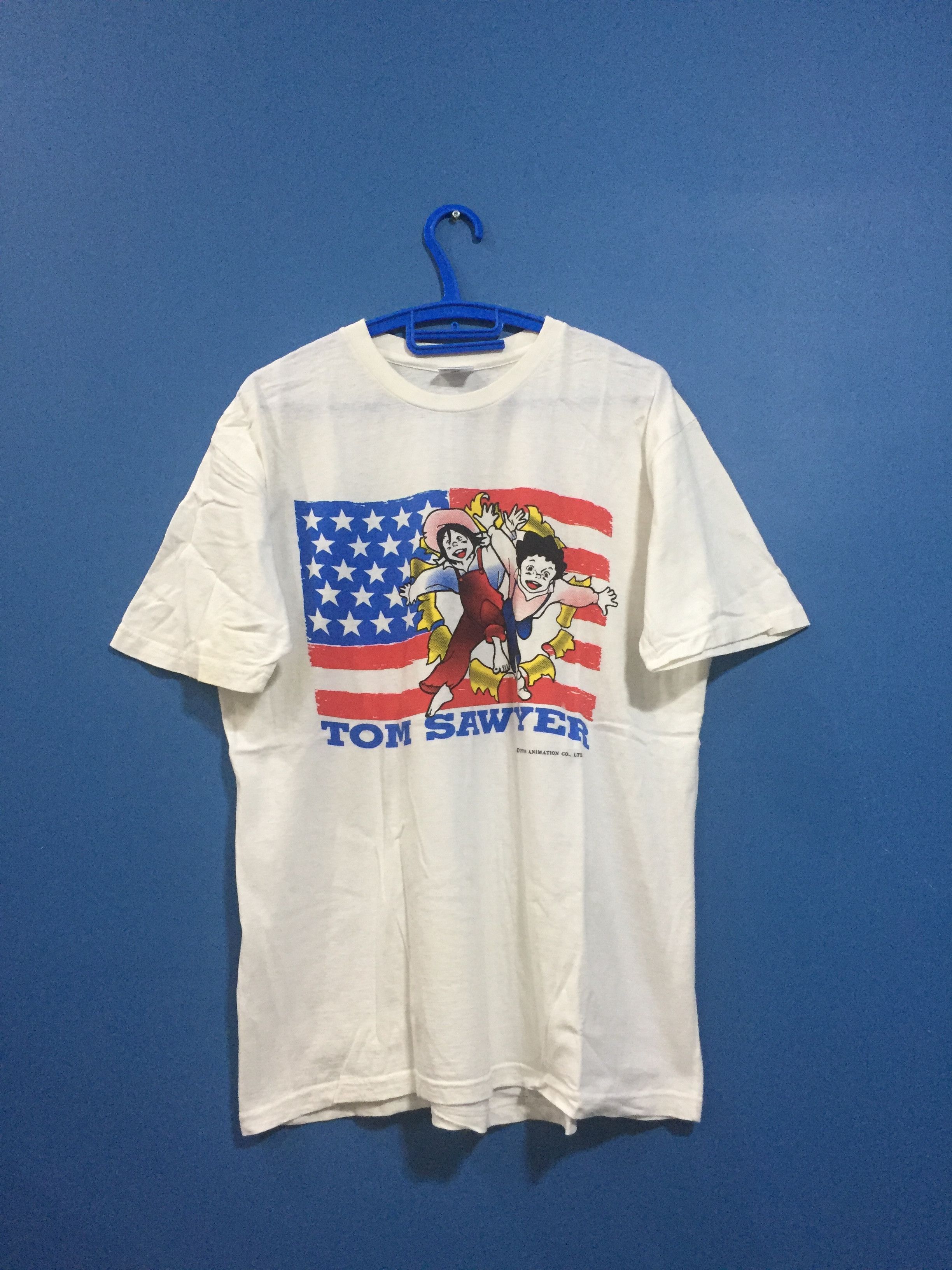 Cartoon Network × Vintage Vintage usa pride Tom Sawyer cartoon by banpresto Japan Size US M / EU 48-50 / 2 - 1 Thumbnail