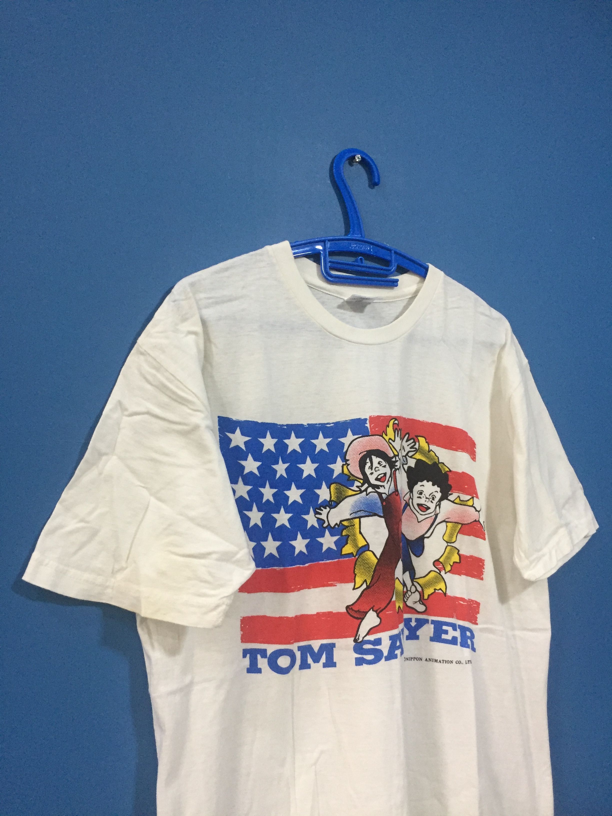 Cartoon Network × Vintage Vintage usa pride Tom Sawyer cartoon by banpresto Japan Size US M / EU 48-50 / 2 - 2 Thumbnail