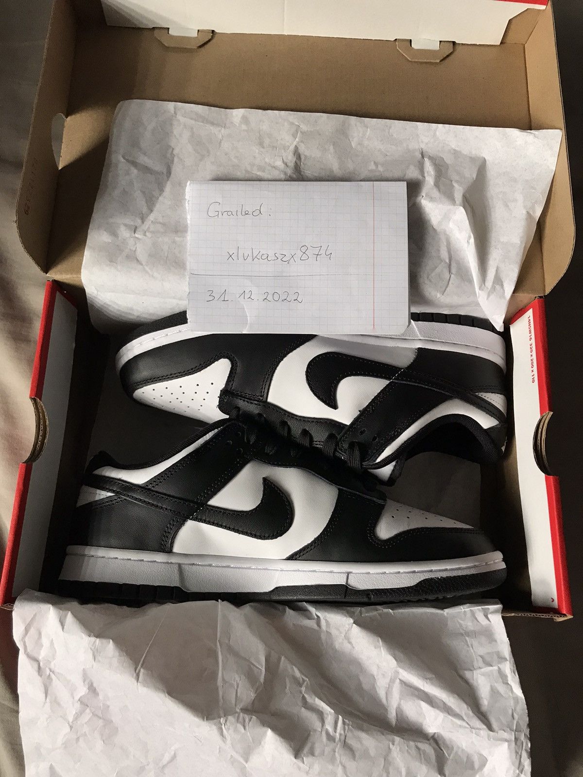 Nike Nike Dunk Low Retro Panda Size US 9 / EU 42 - 13 Thumbnail
