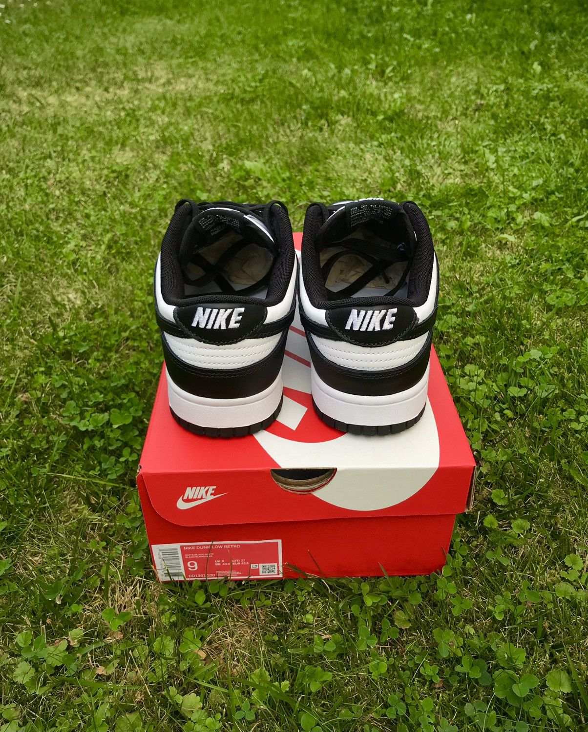 Nike Nike Dunk Low Retro Panda Size US 9 / EU 42 - 6 Thumbnail
