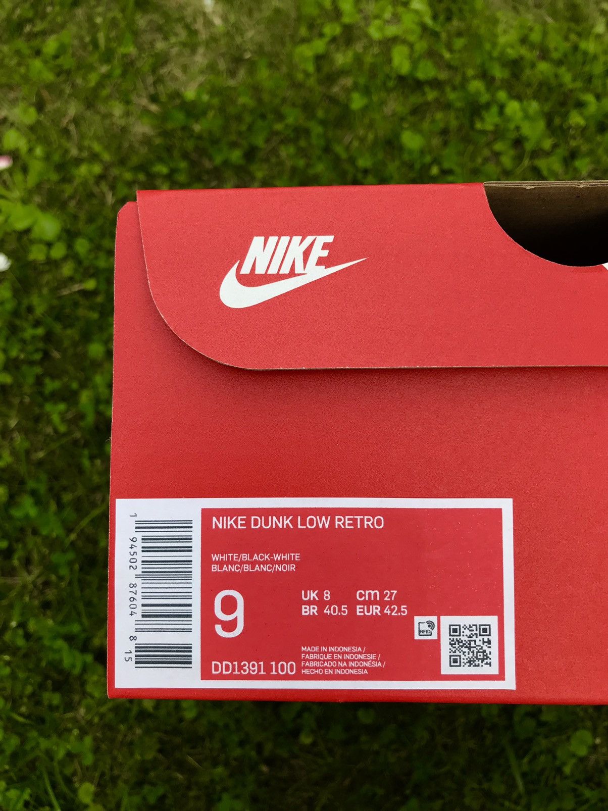 Nike Nike Dunk Low Retro Panda Size US 9 / EU 42 - 11 Thumbnail