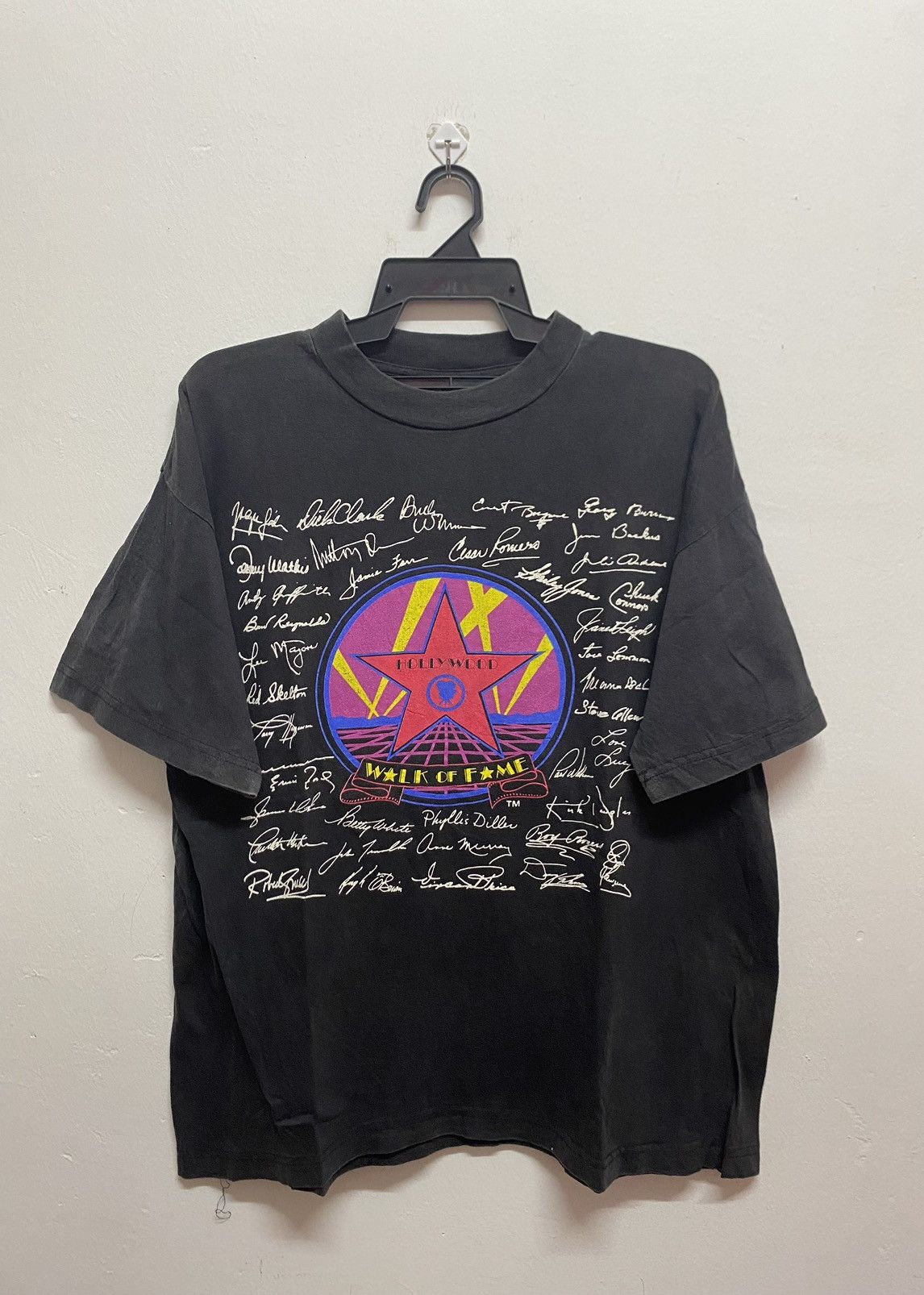 Vintage Hollywood Walk Of Fame Signature Tee