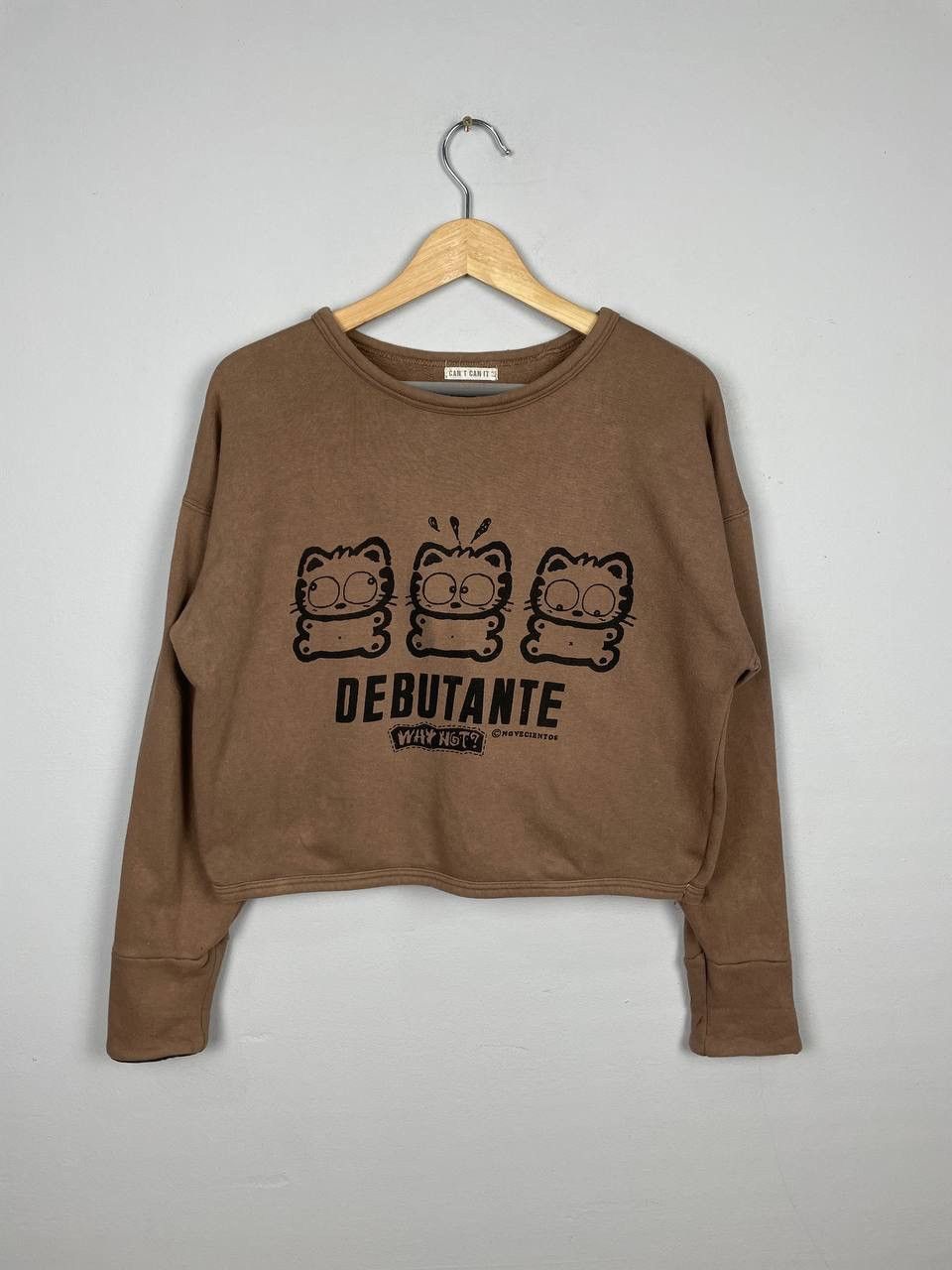No Vecientos Debutante Baggy Sweatshirt