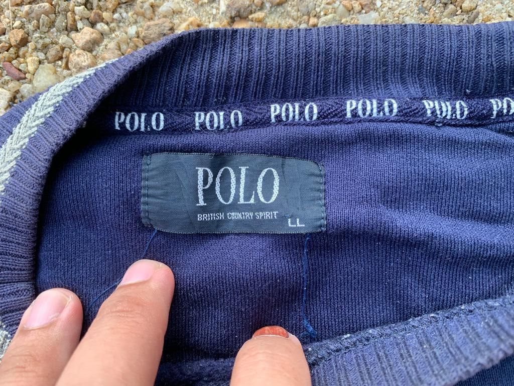 Japanese Brand Polo British Country Sweatshirt Size US L / EU 52-54 / 3 - 6 Thumbnail