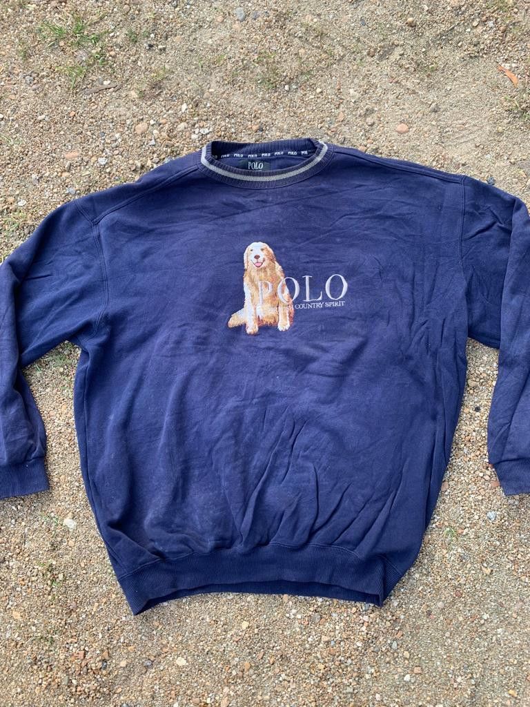 Japanese Brand Polo British Country Sweatshirt Size US L / EU 52-54 / 3 - 3 Thumbnail
