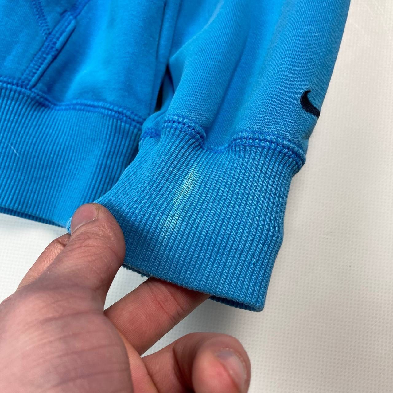 Nike × Vintage Vintage 90s Nike Hoodie Zip y2k Size US S / EU 44-46 / 1 - 4 Thumbnail