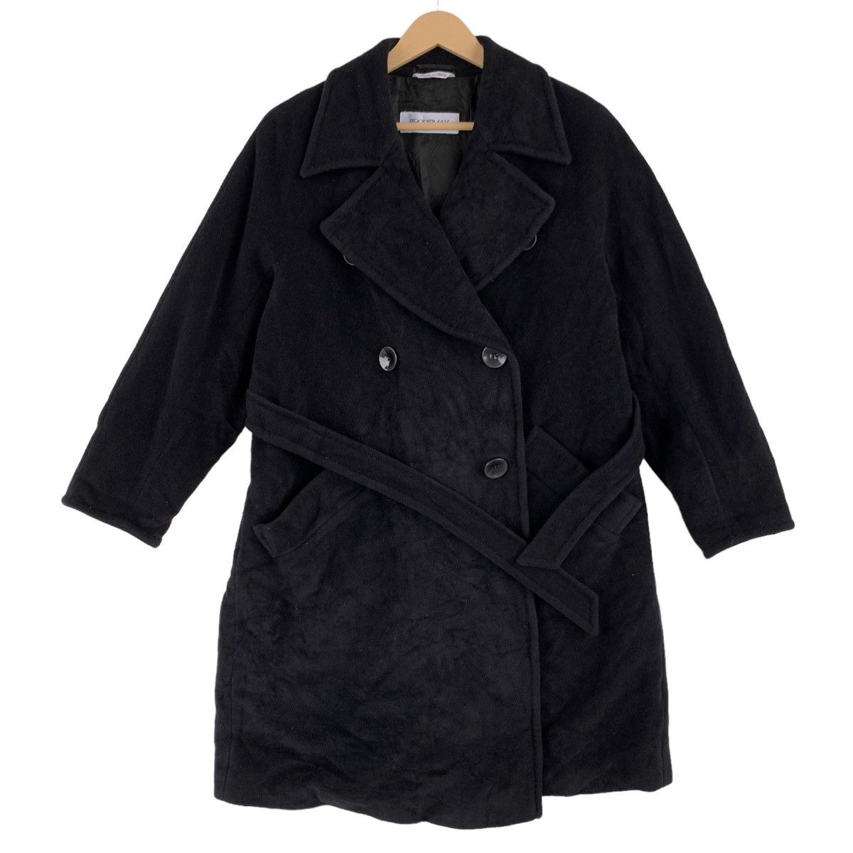 Sportmax Black Wool Orchis Coat | Grailed
