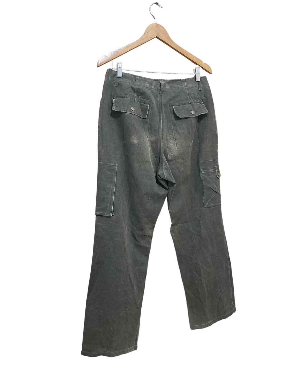 Comme Ca Ism × Japanese Brand Comme Ca Ism Stripe Cargo Denim Pant Size US 30 / EU 46 - 2 Thumbnail