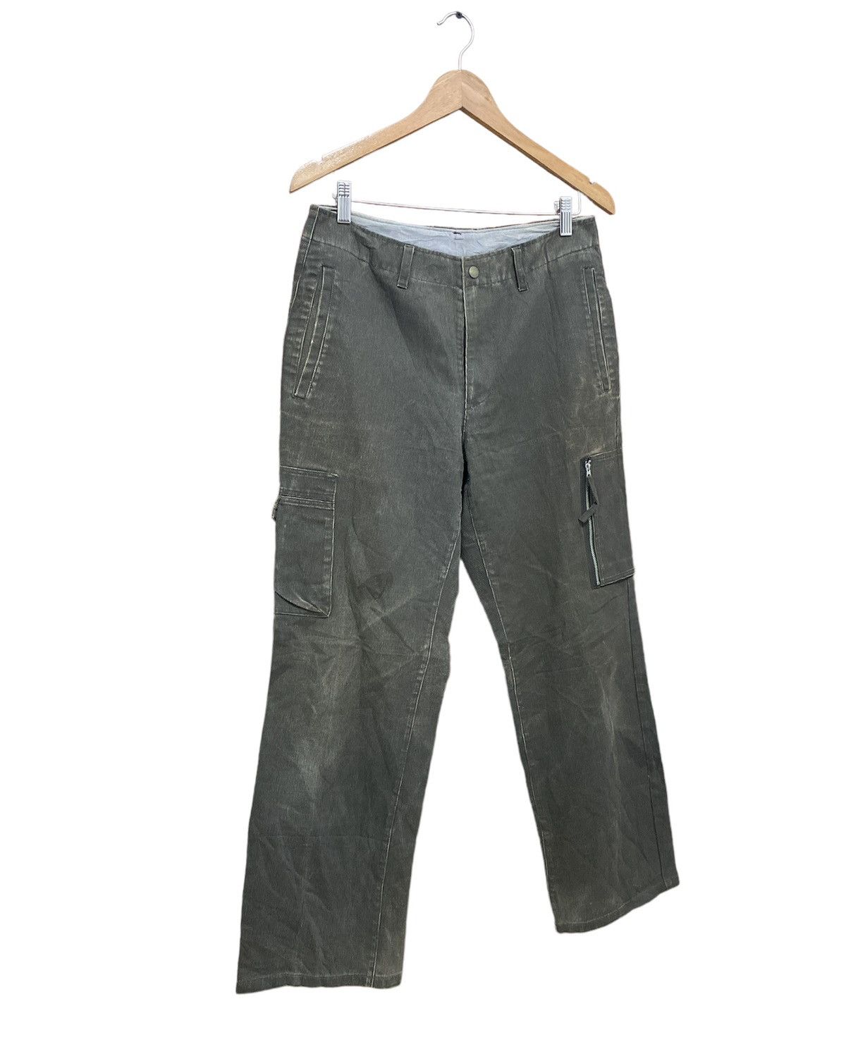 Comme Ca Ism × Japanese Brand Comme Ca Ism Stripe Cargo Denim Pant Size US 30 / EU 46 - 1 Thumbnail
