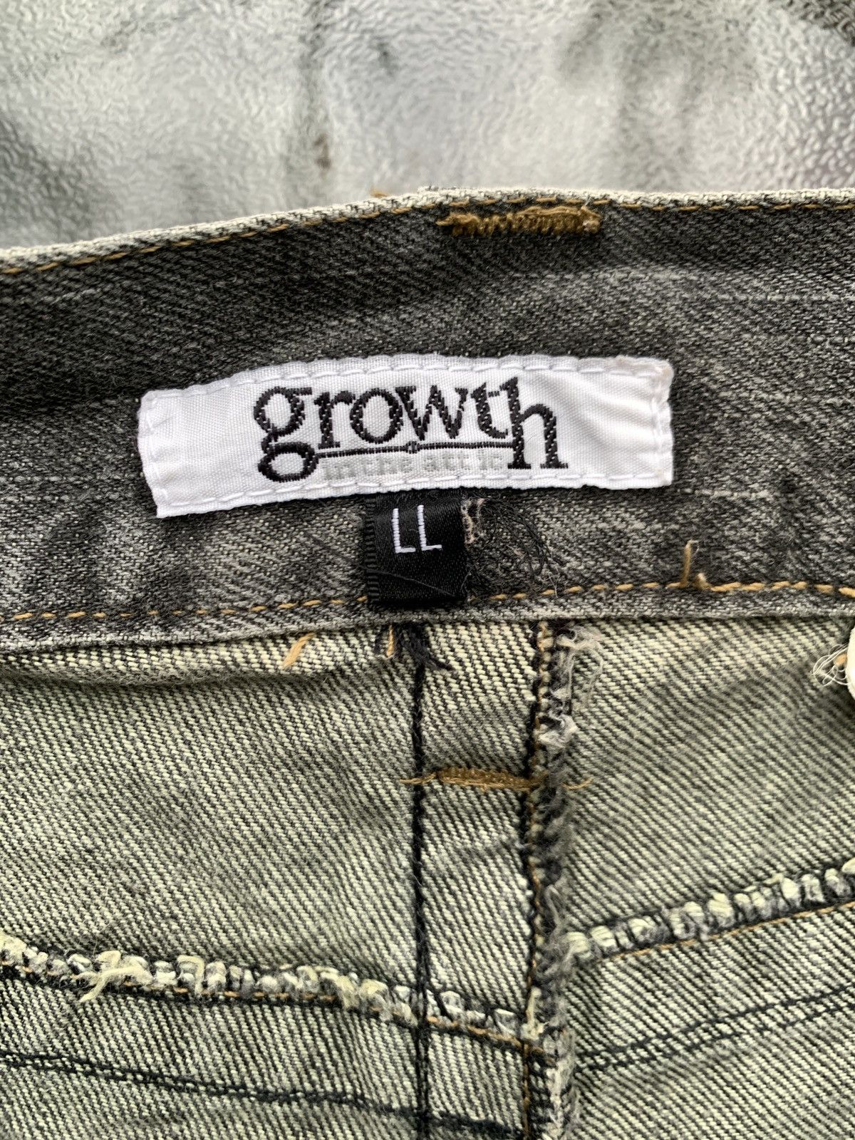 Japanese Brand Growhth By In The Attic Japanese Brands Distresse demim Size US 36 / EU 52 - 4 Thumbnail
