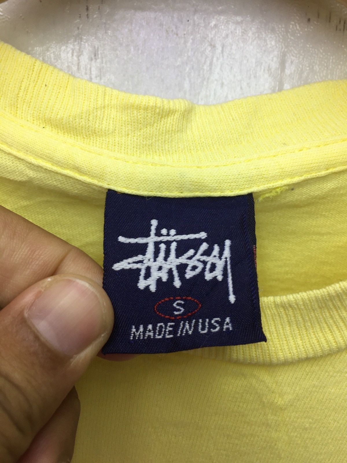 Stussy Vintage Stussy Spell Out No 4 Made In Usa Size US S / EU 44-46 / 1 - 5 Thumbnail