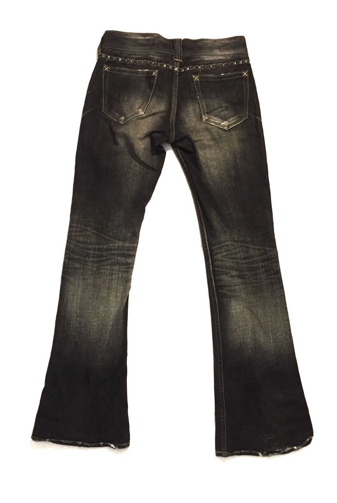 Japanese Brand Distressed bootcut denim by vanquish Size US 29 - 5 Thumbnail