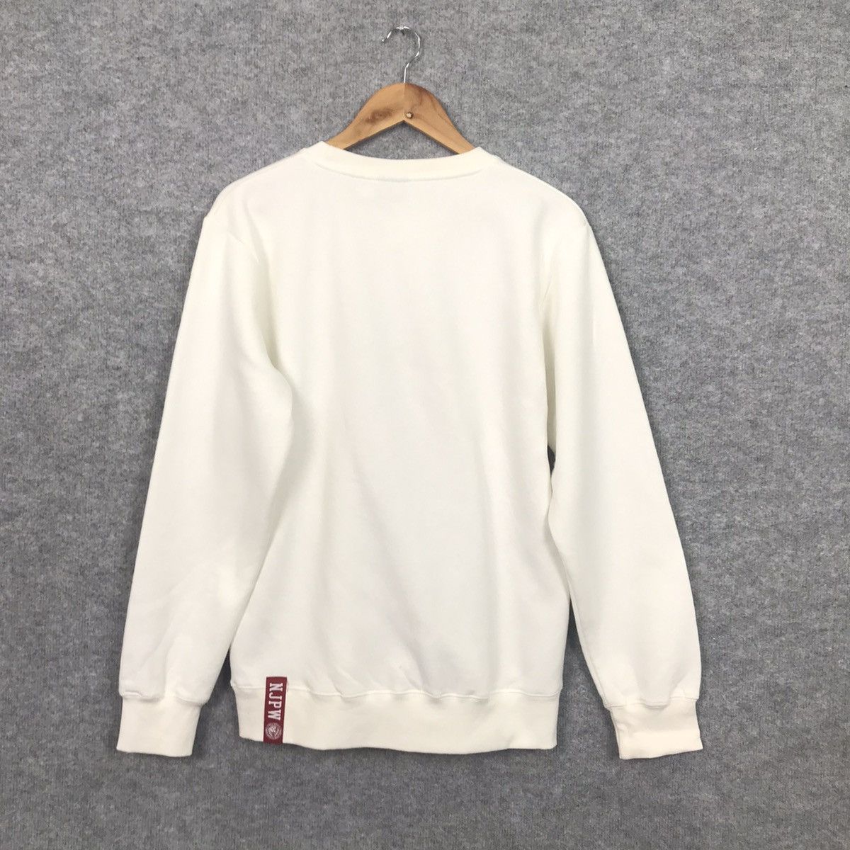 Japanese Brand Vintage New Japan Pro Wrestling King of Sports sweatshirt Size US L / EU 52-54 / 3 - 4 Thumbnail
