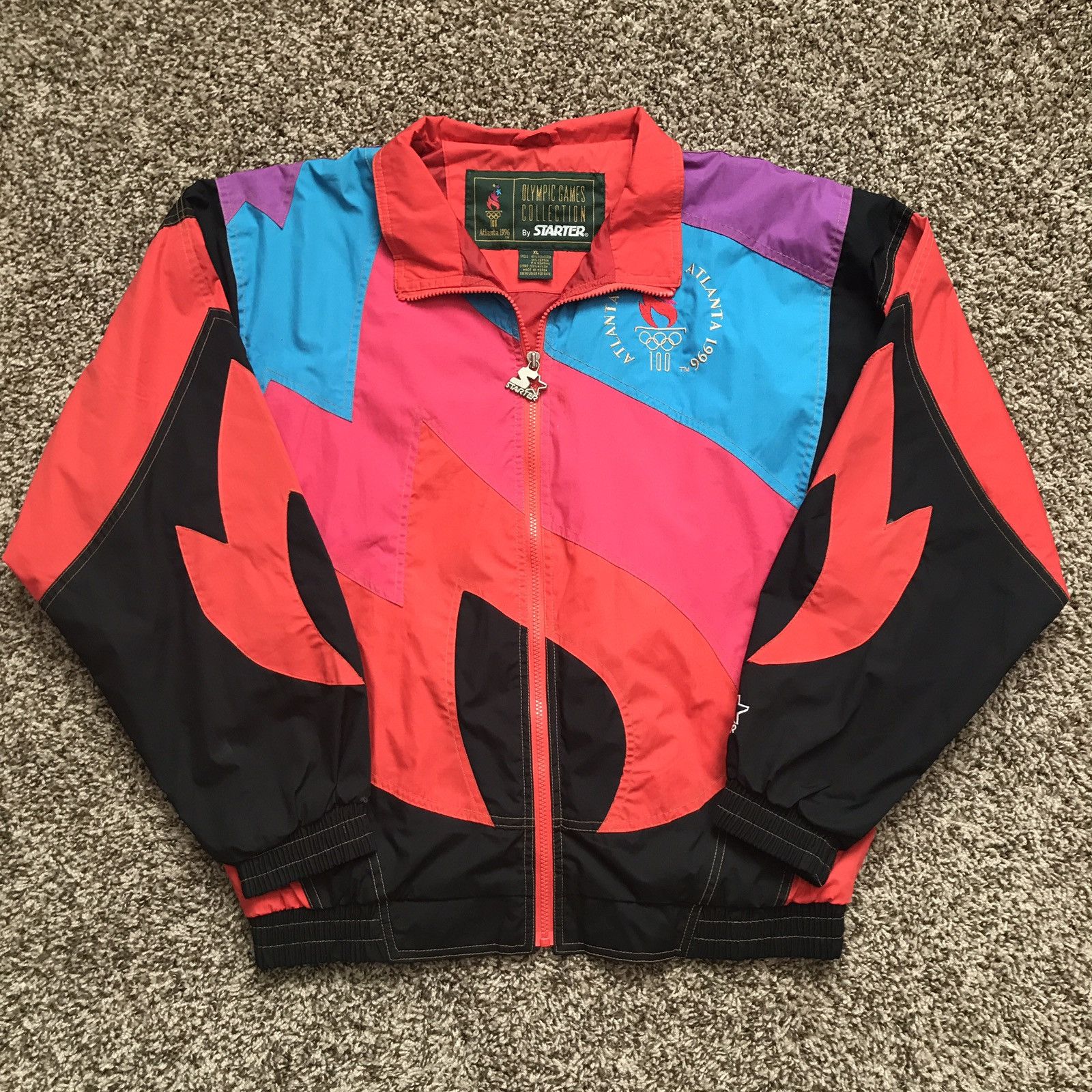 Starter Vintage Starter Windbreaker Jacket Atlanta 1996 Olympics | Grailed