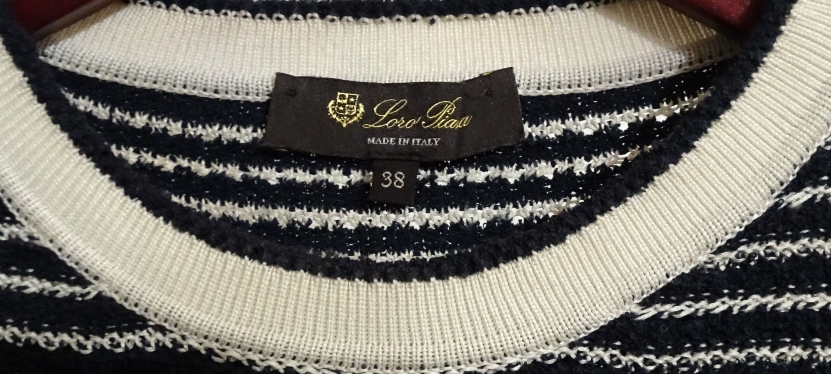 Loro Piana LORO PIANA SHORT SLEEVE CREW NECK SWEATER Size S / US 4 / IT 40 - 2 Thumbnail