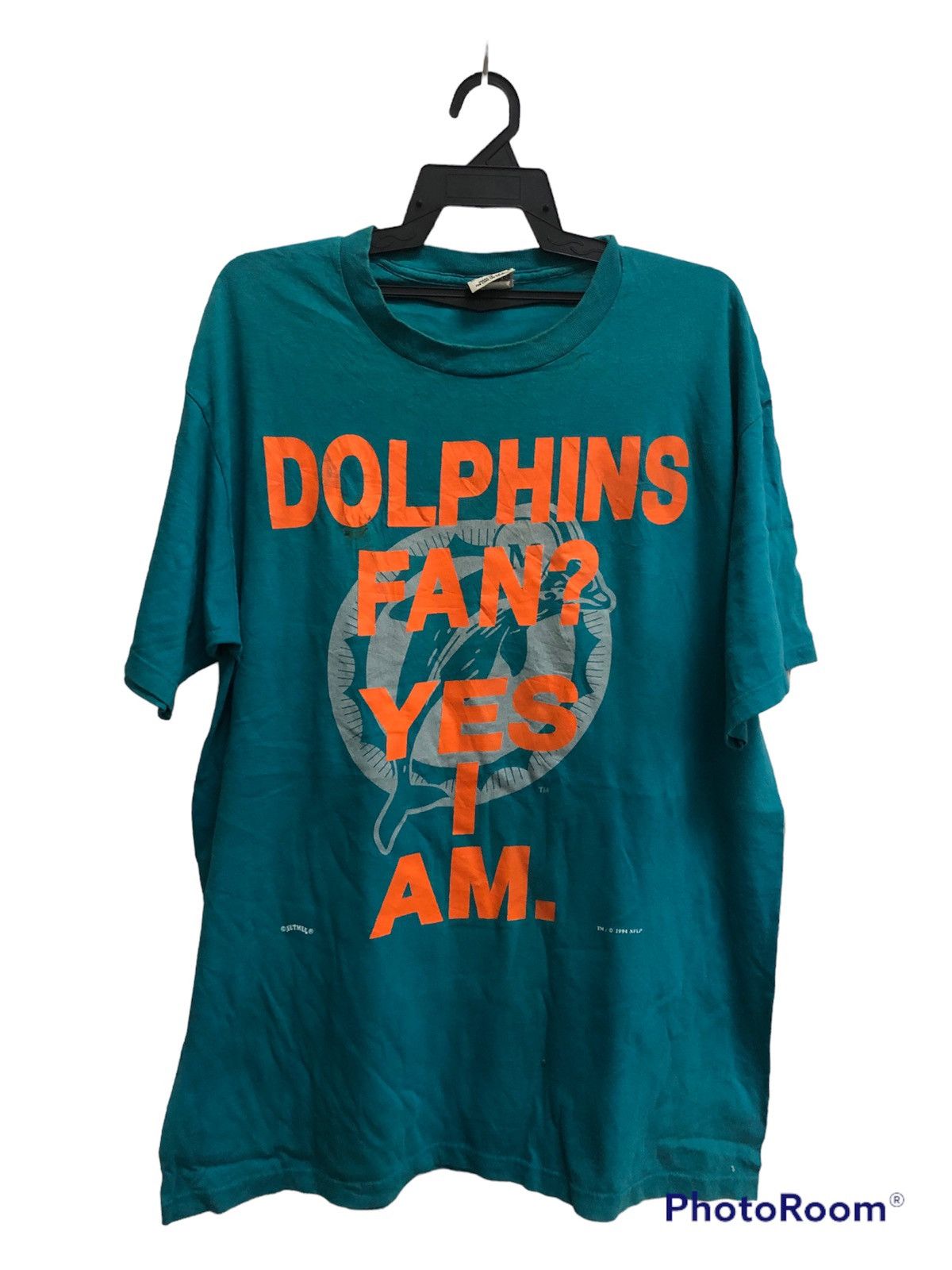 image of Nfl x Vintage Miami Dolphins in Green, Men's (Size XL)