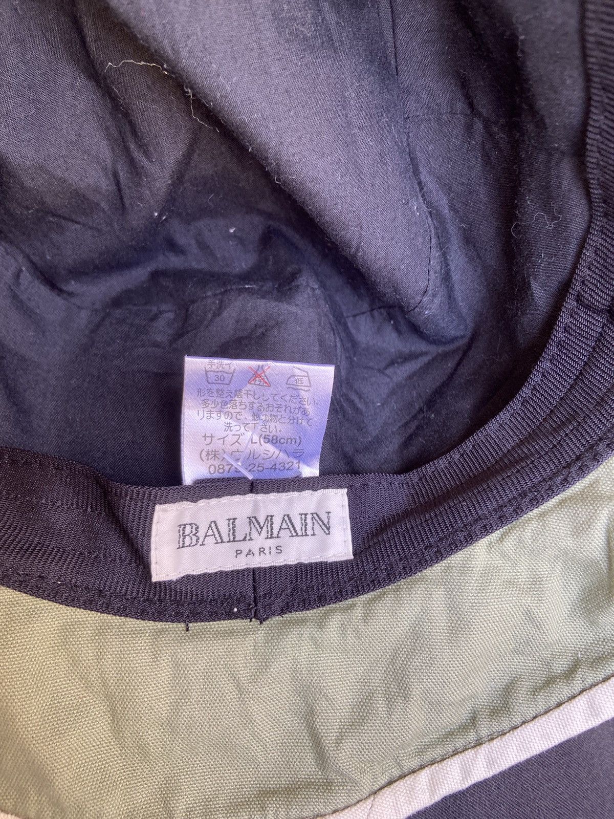 Balmain Authentic Vintage Balmain Paris Panel Hat Size ONE SIZE - 5 Thumbnail