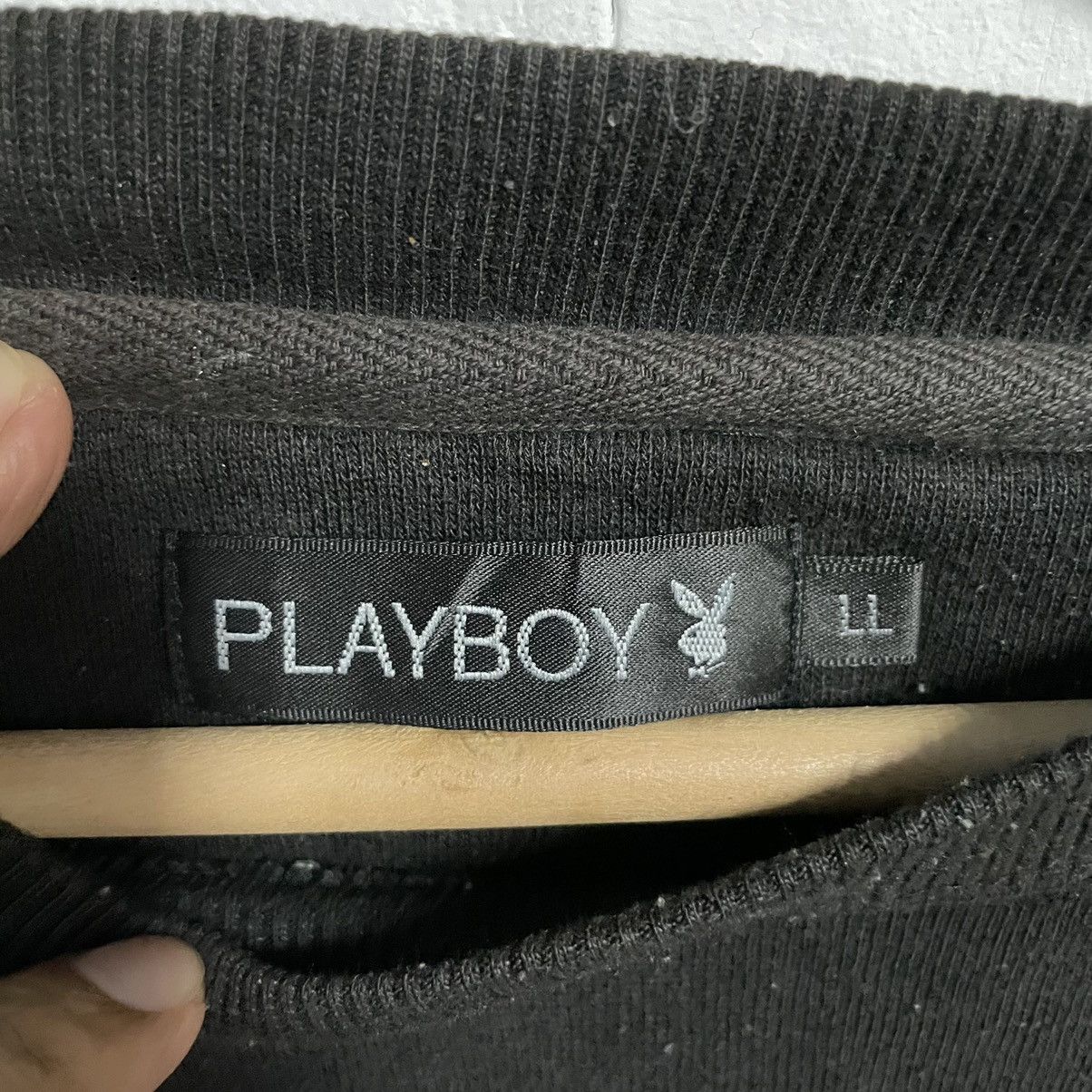 Playboy Vintage Playboy Sweatshirt Spellout Embroidery Big Logo Size US XL / EU 56 / 4 - 4 Thumbnail