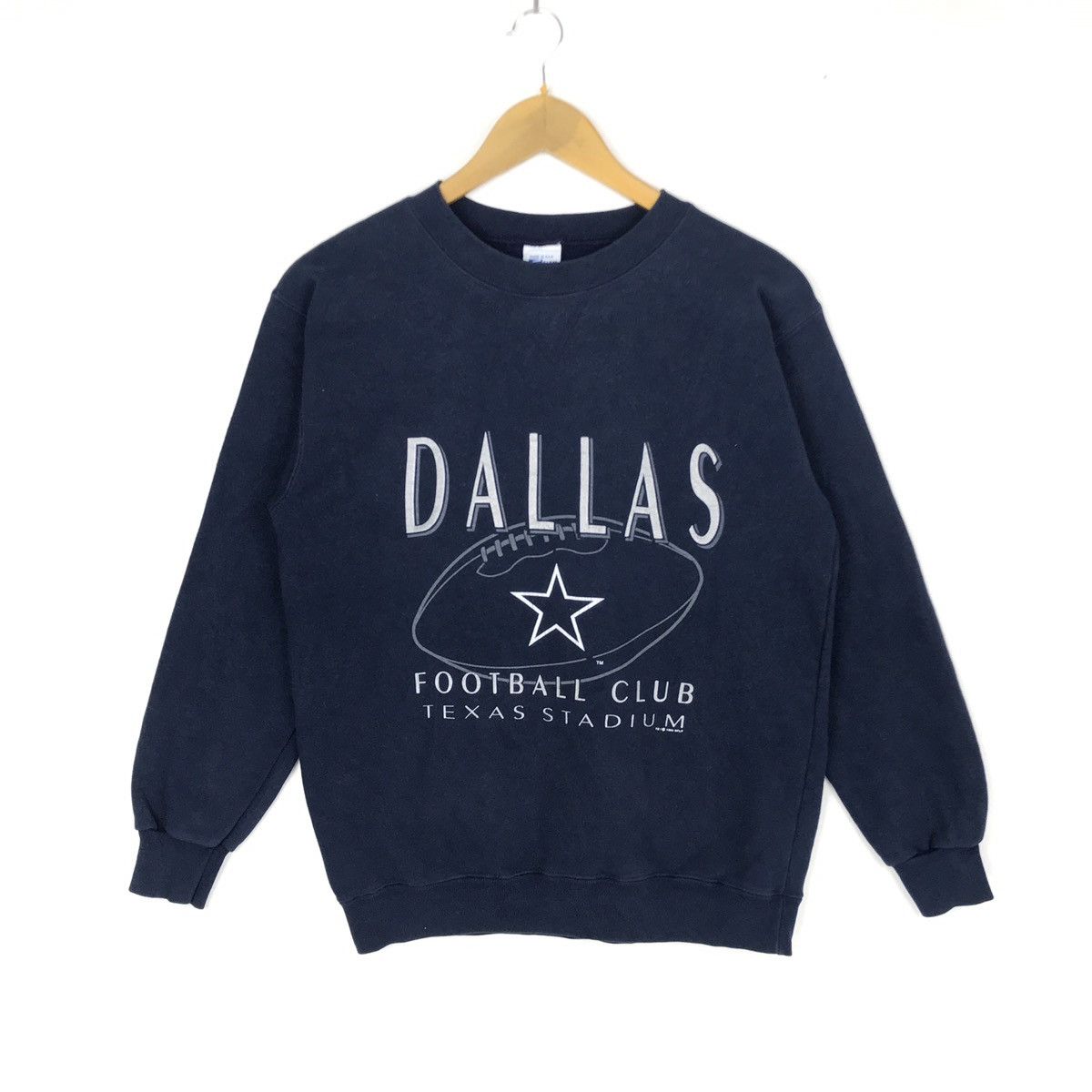 NFL Vintage 90’s Dallas Football Club Sweatshirt NFL Sweater Size US S / EU 44-46 / 1 - 1 Thumbnail
