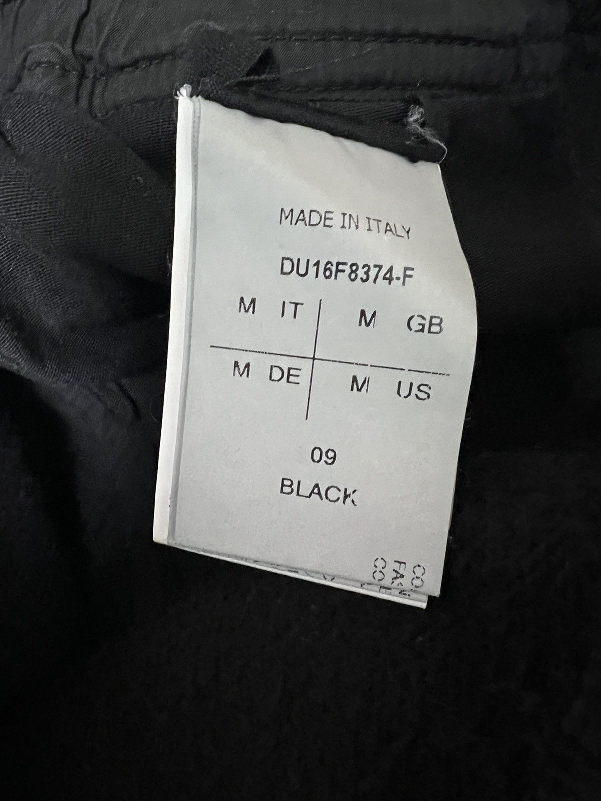 Rick Owens Drkshdw Rick owens drkshdw fw16 DRAWSTRING LONG pants sz M Size US 34 / EU 50 - 5 Thumbnail