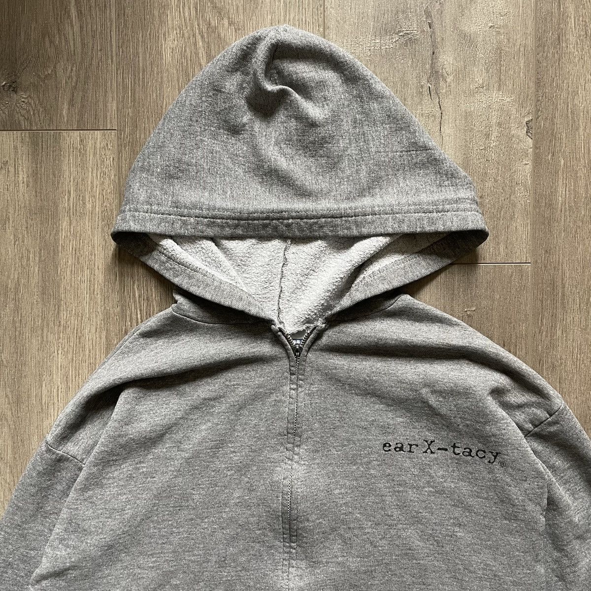 Jerzees Rare Vintage Y2K Ear X-Tacy Louisville Zip Up Sweatshirt Size US M / EU 48-50 / 2 - 1 Thumbnail