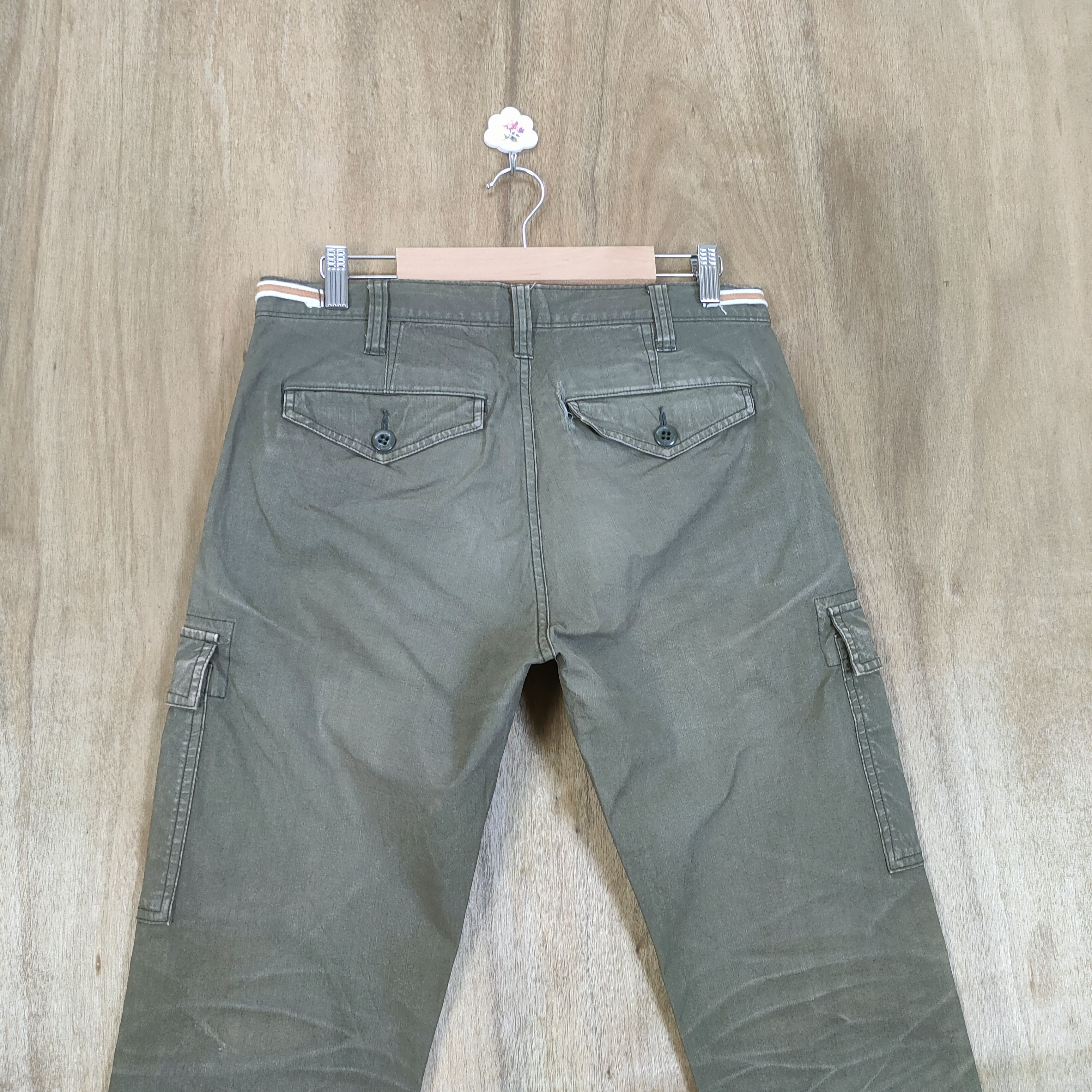 Japanese Brand × Vintage VINTAGE JAPANESE BRAND FADED CARGO PANTS #1 Size US 30 / EU 46 - 8 Thumbnail