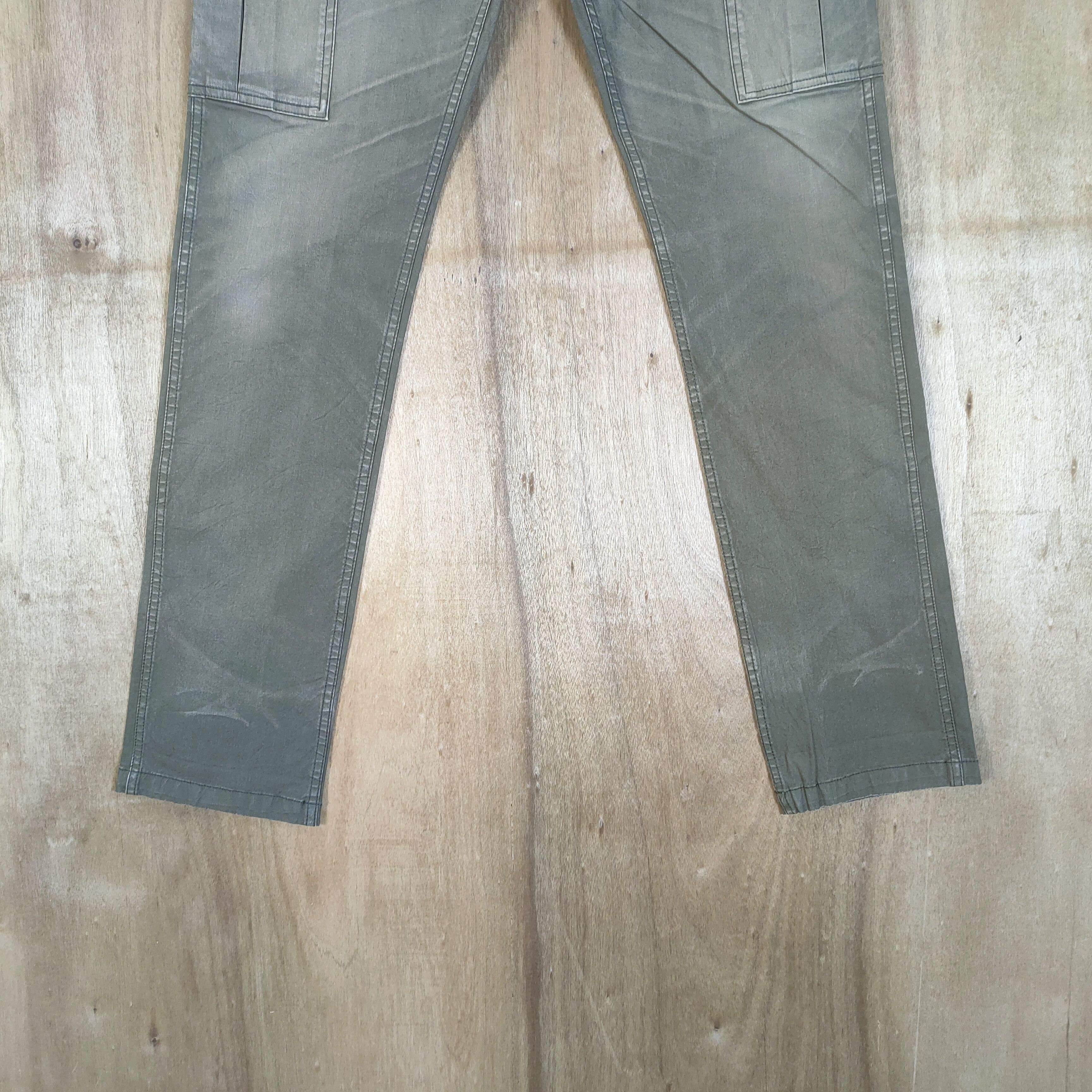 Japanese Brand × Vintage VINTAGE JAPANESE BRAND FADED CARGO PANTS #1 Size US 30 / EU 46 - 3 Thumbnail