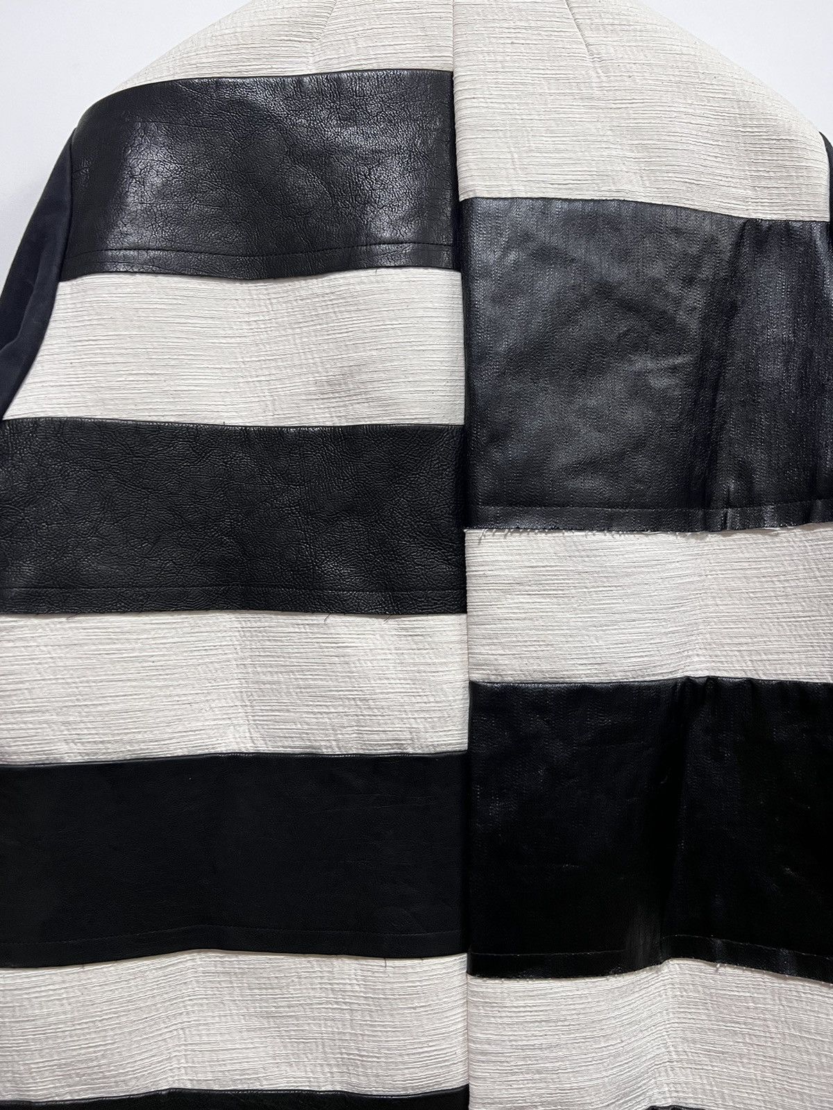 Rick Owens Rick owens fw17 runway SIRIPED JUMBO BROTHER COAT Size US M / EU 48-50 / 2 - 5 Thumbnail