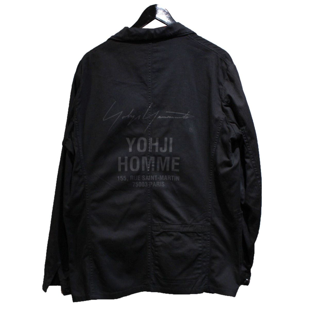 Yohji Yamamoto YOHJI YAMAMOTO pour homme 17aw cotton work jacket 