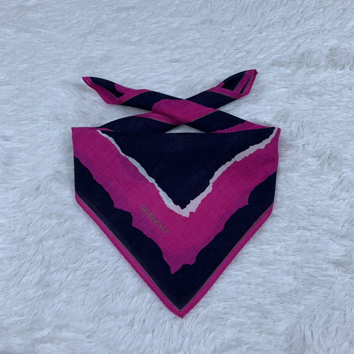 Designer × Givenchy GIVENCHY handkerchief handky pocket square anchor design Size ONE SIZE - 3 Thumbnail
