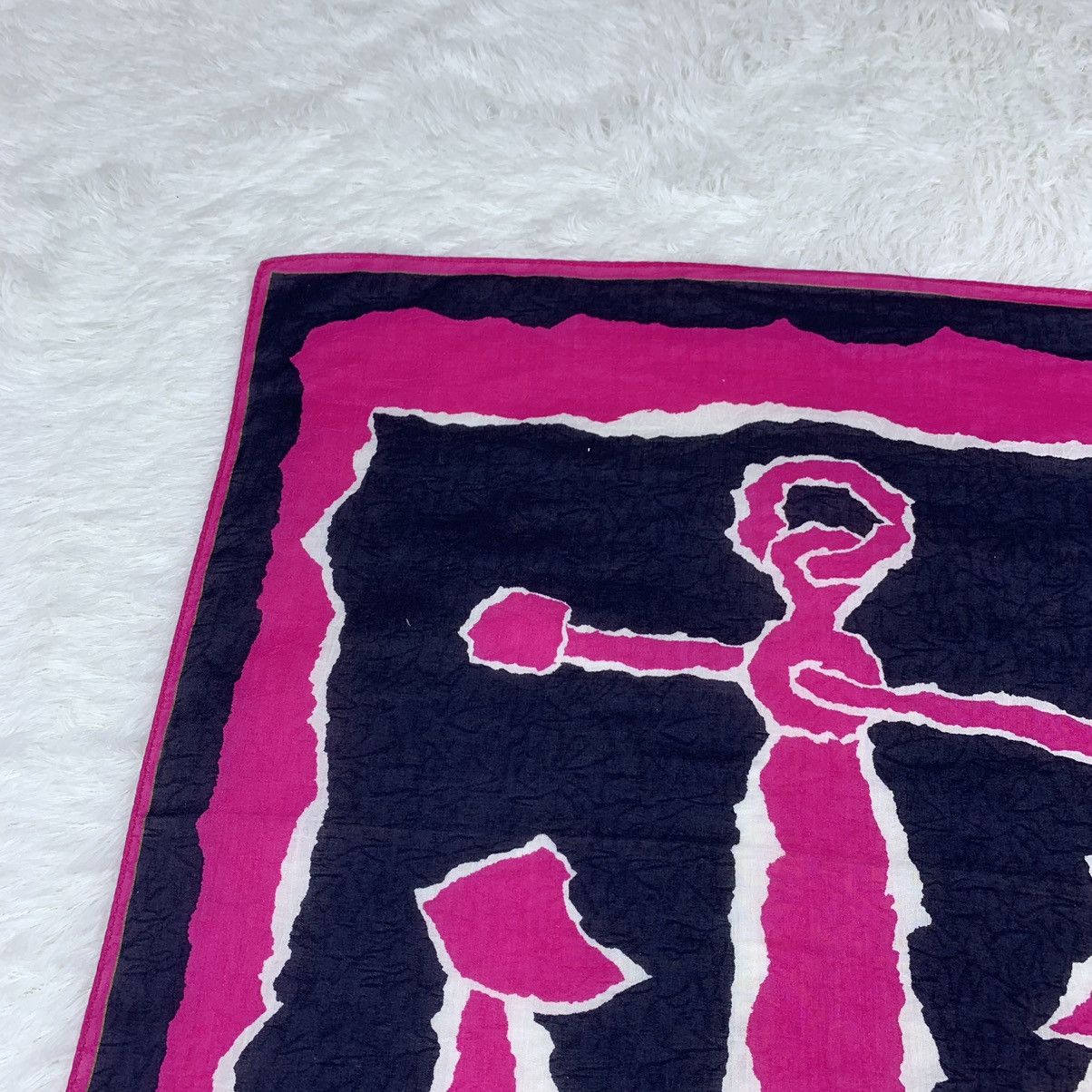 Designer × Givenchy GIVENCHY handkerchief handky pocket square anchor design Size ONE SIZE - 4 Thumbnail
