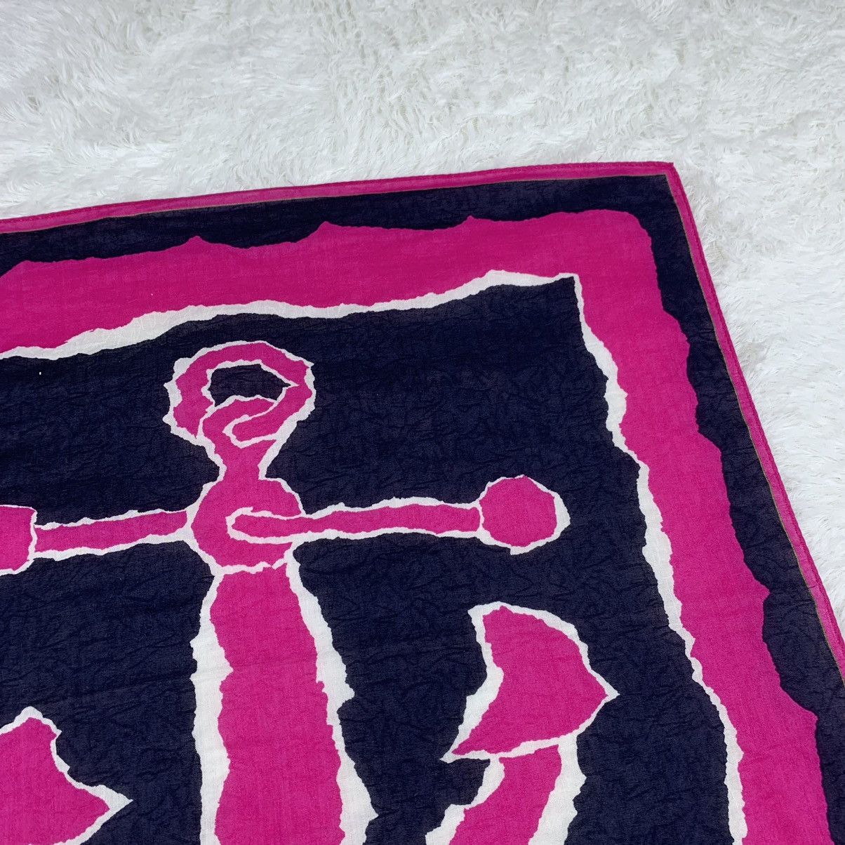 Designer × Givenchy GIVENCHY handkerchief handky pocket square anchor design Size ONE SIZE - 5 Thumbnail