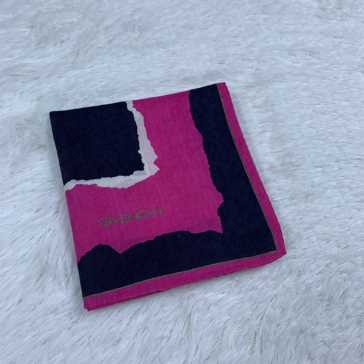 Designer × Givenchy GIVENCHY handkerchief handky pocket square anchor design Size ONE SIZE - 10 Thumbnail