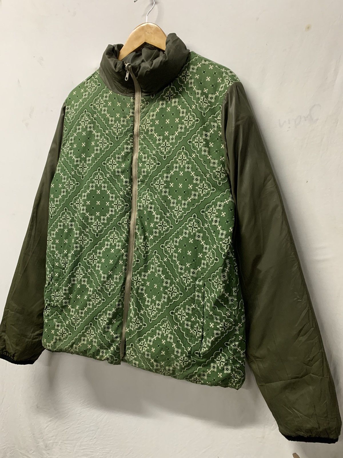 Japanese Brand Reversible Padded Zipper Jacket Size US L / EU 52-54 / 3 - 6 Thumbnail